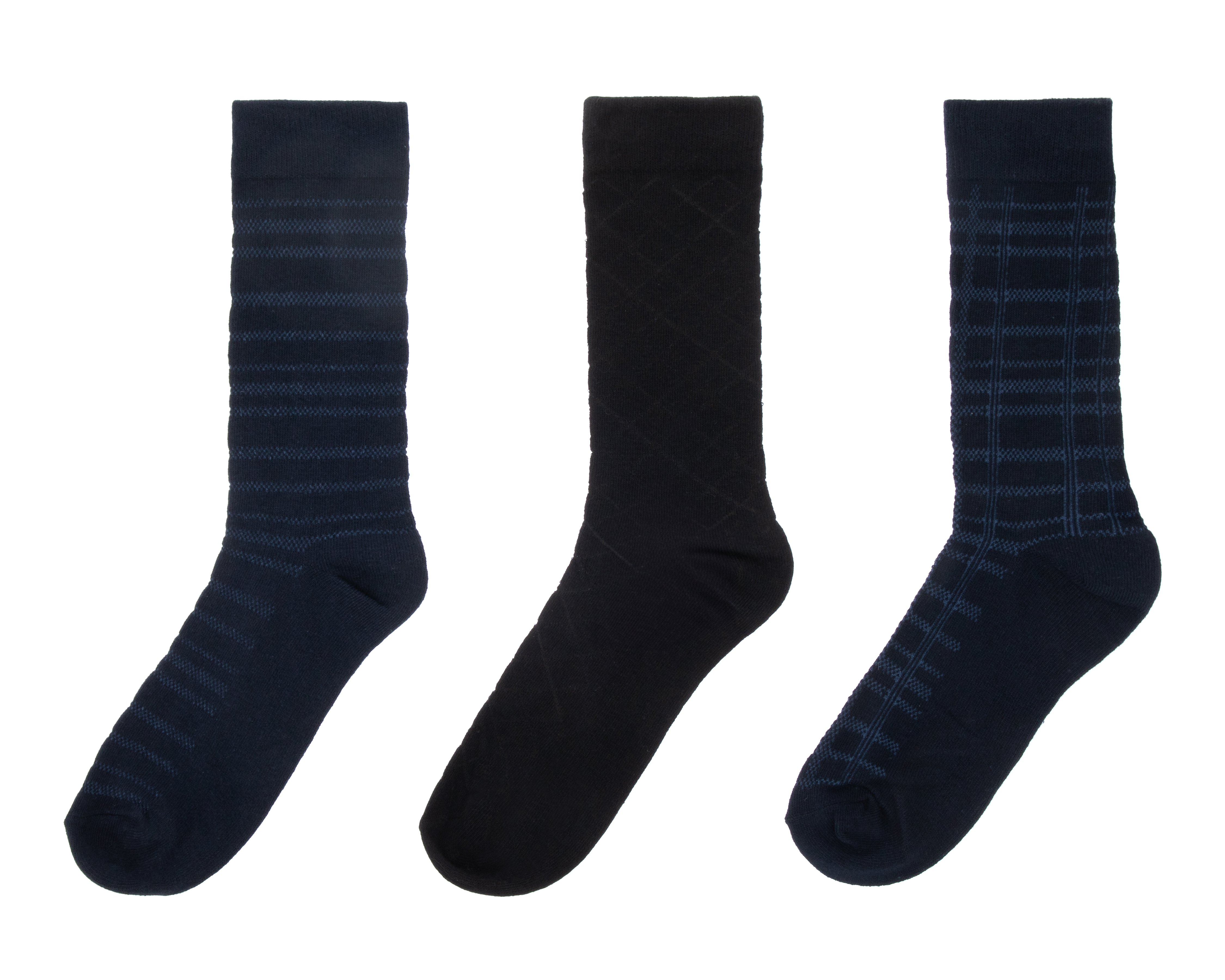 Foto 2 pulgar | Foto 1 | Calcetas Largas Wall Street para Hombre 5 Pares