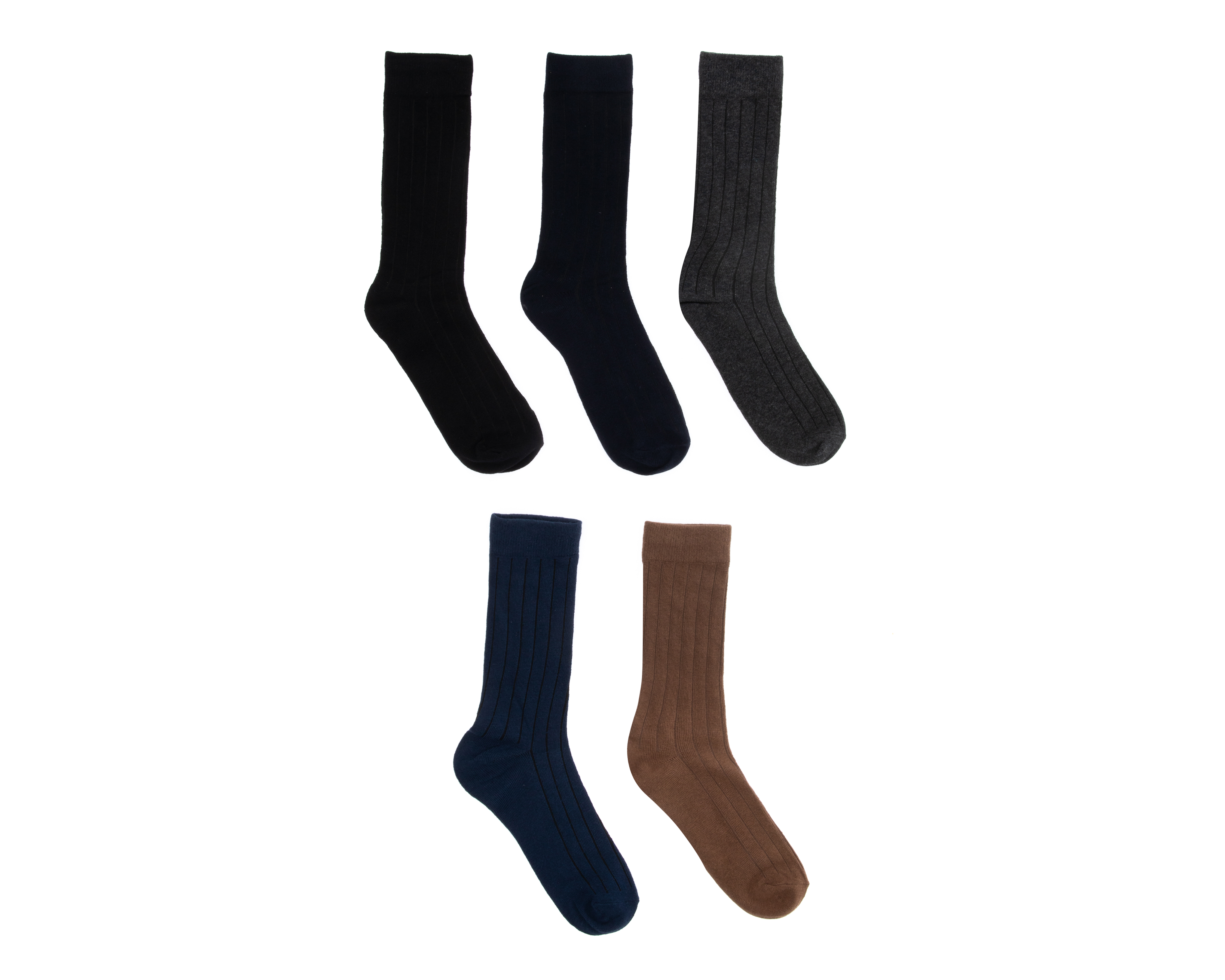 Foto 1 | Foto 1 | Calcetas de Vestir Wall Street para Hombre 5 Pares