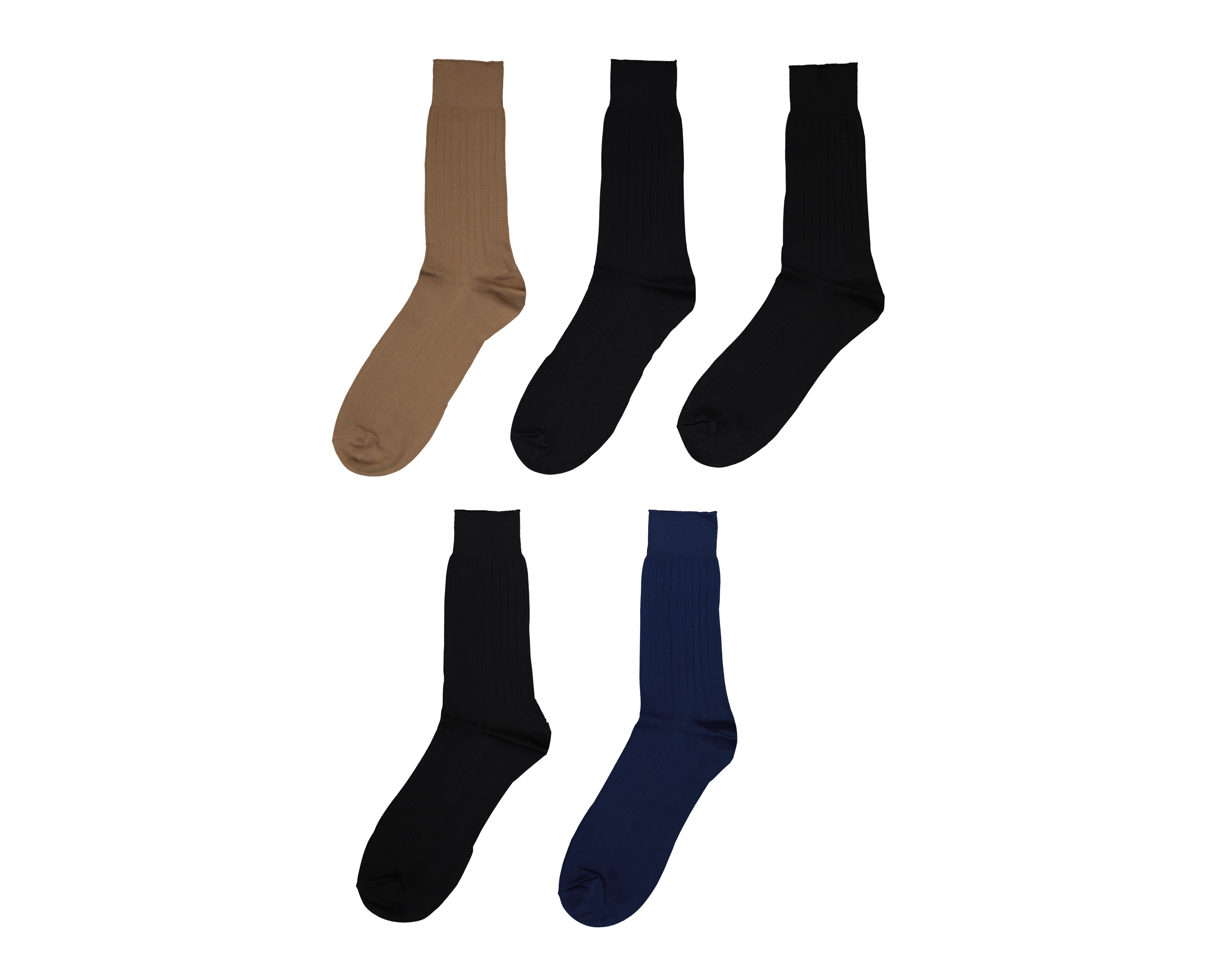 Foto 2 pulgar | Foto 1 | Calcetas de Vestir Wall Street para Hombre 5 Pares