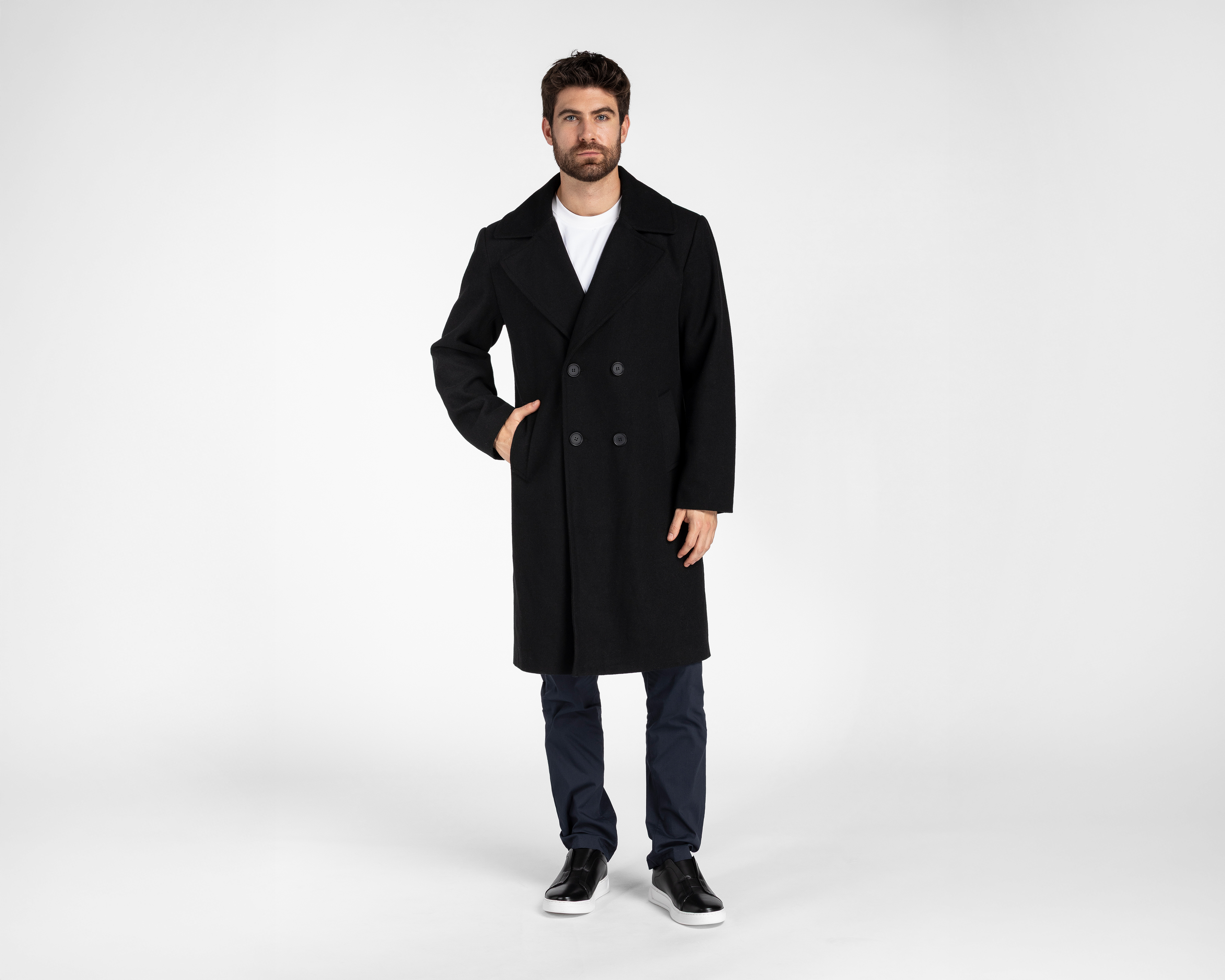 Foto 2 pulgar | Foto 1 | Abrigo Wall Street con Forro