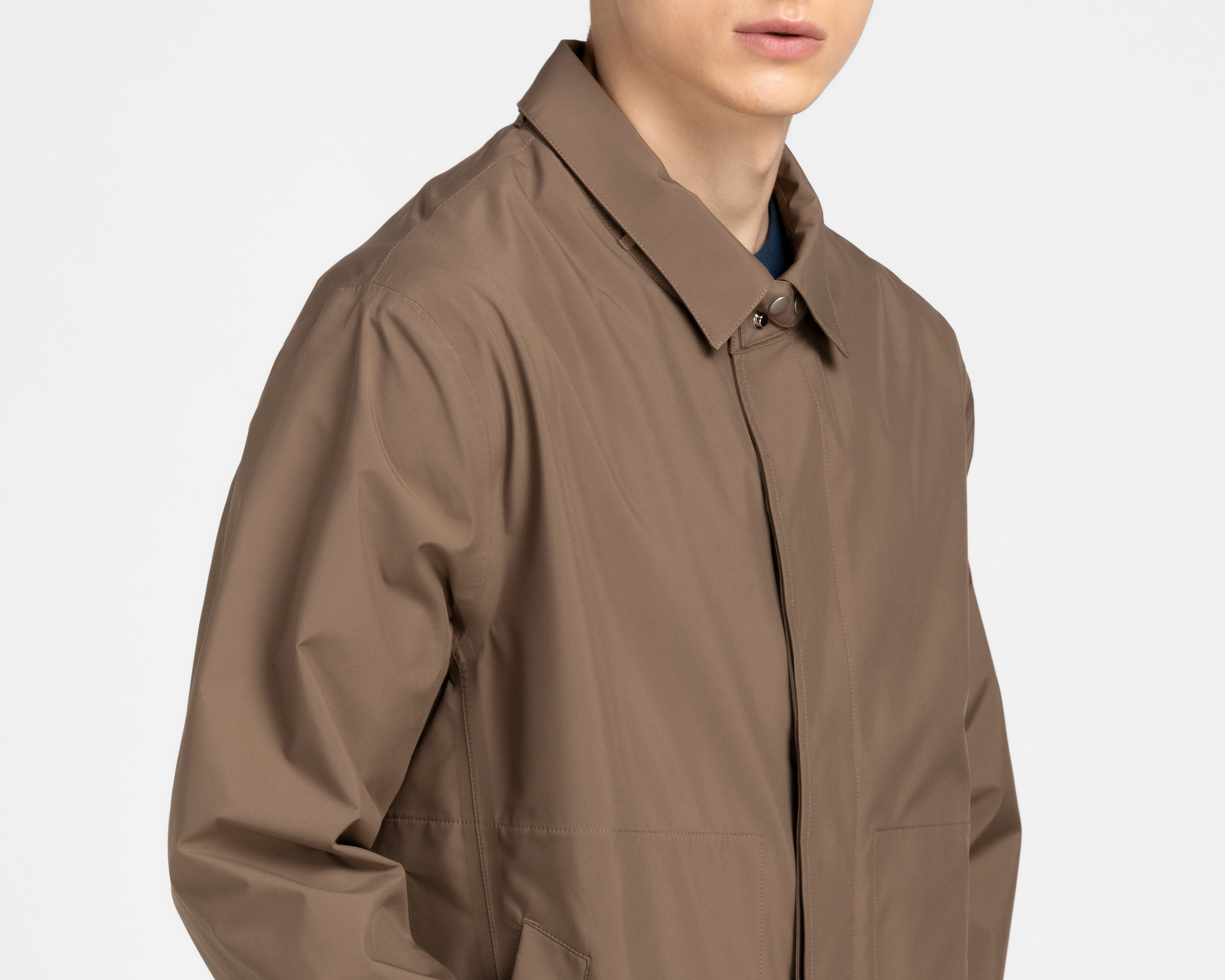 Foto 4 pulgar | Foto 3 | Gabardina para Hombre Porto Sur