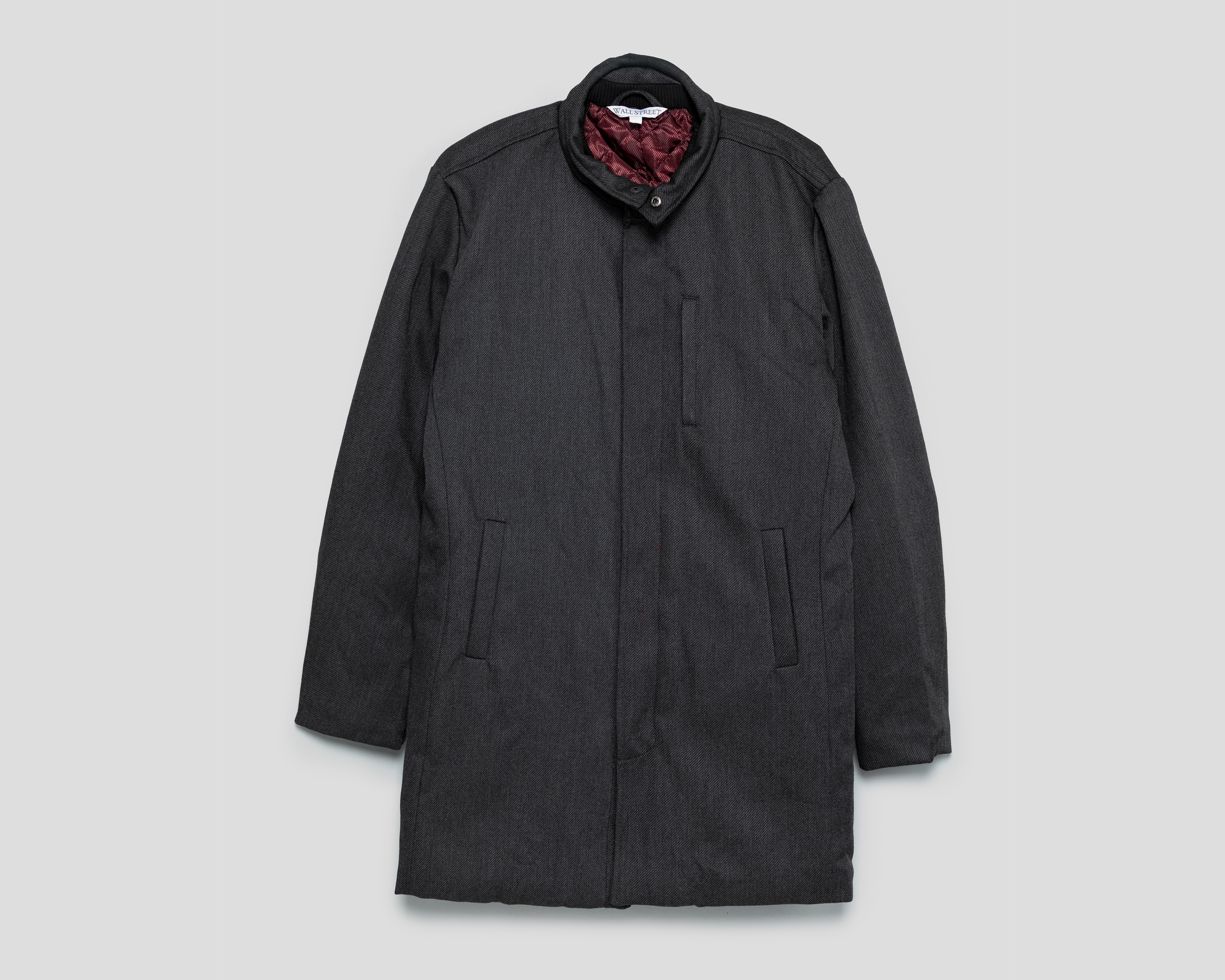 Foto 2 pulgar | Foto 1 | Abrigo Wall Street Cuello Alto
