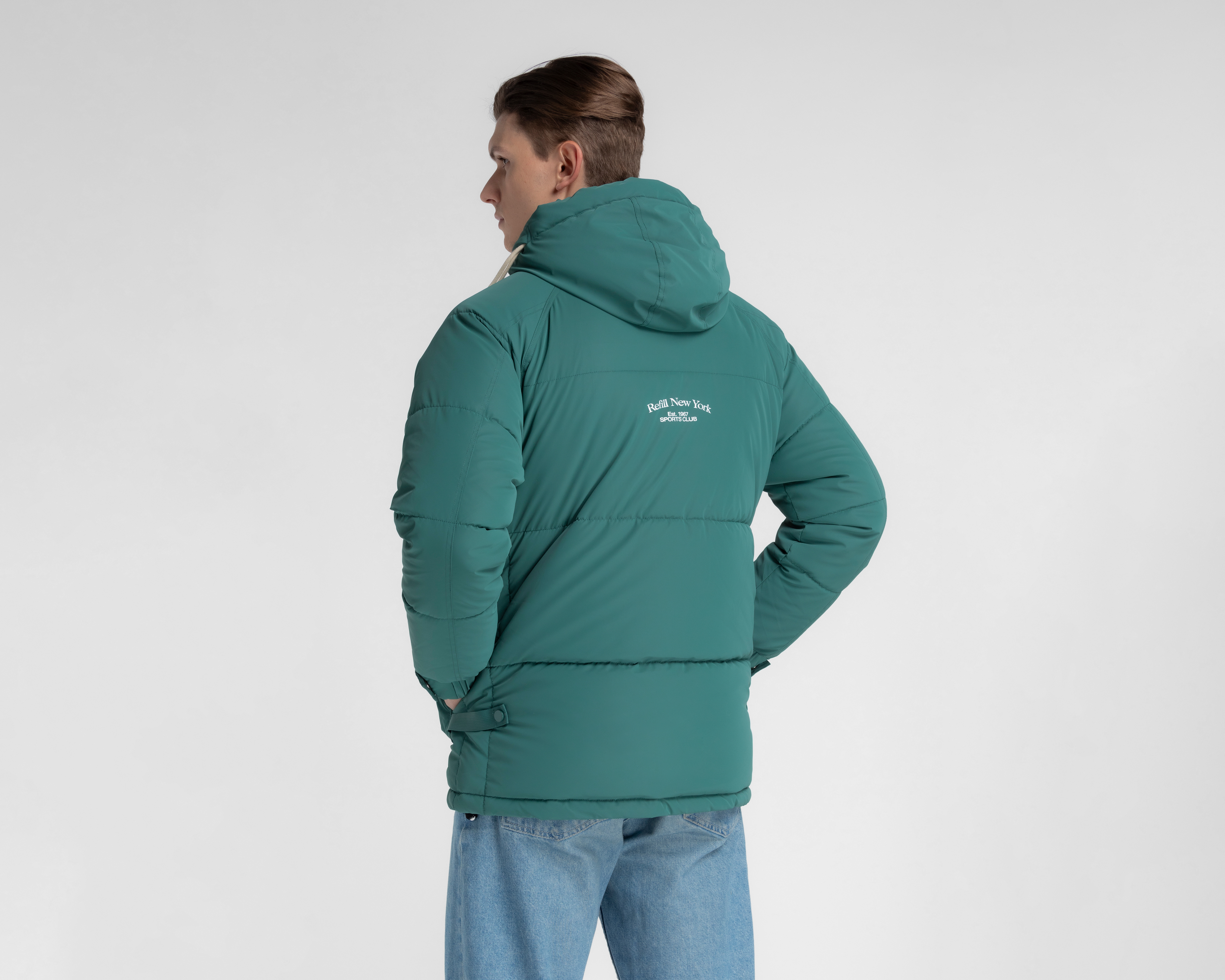 Foto 4 pulgar | Foto 3 | Chamarra Refill Capitonada