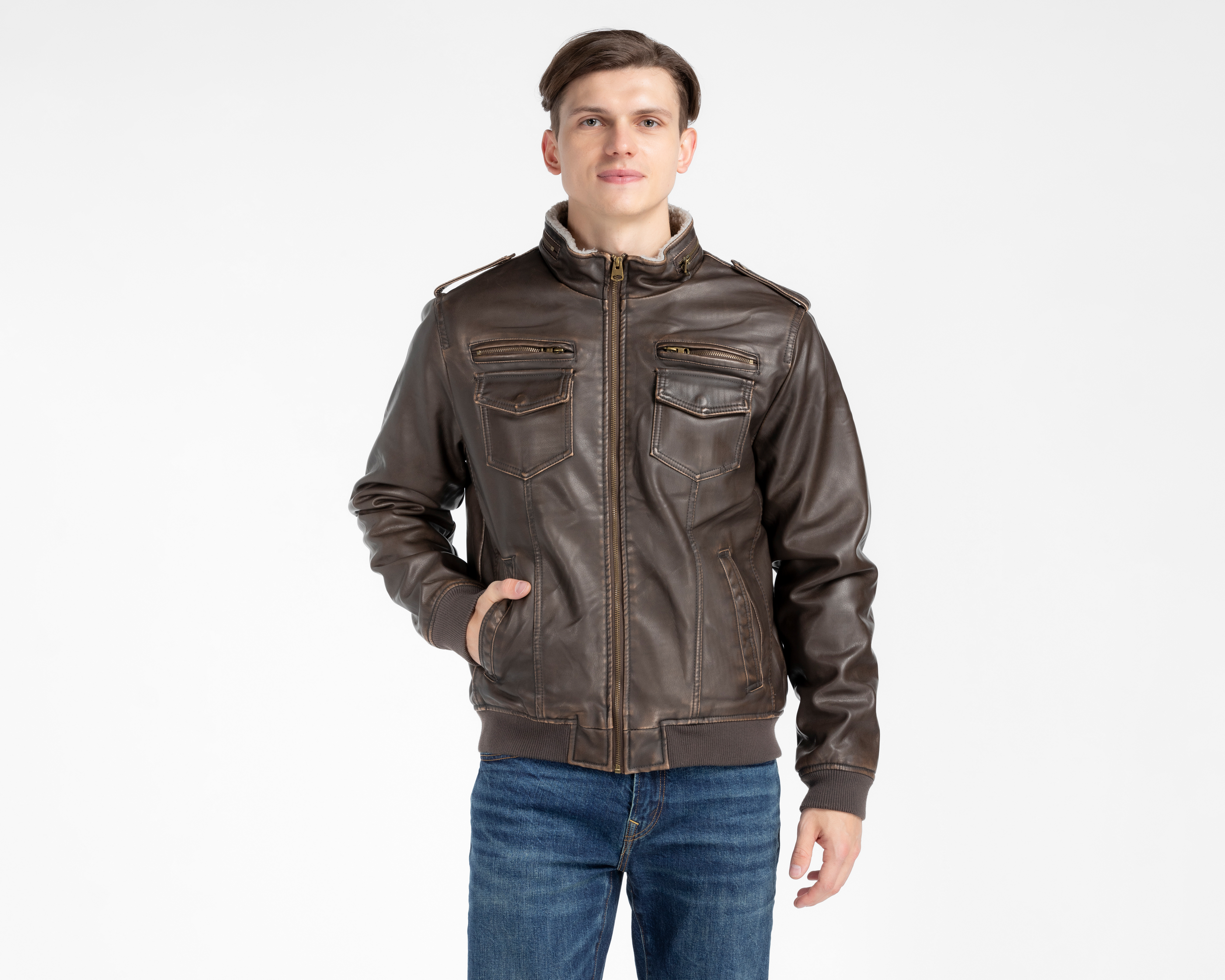 Chamarra Porto Sur Cuello Alto