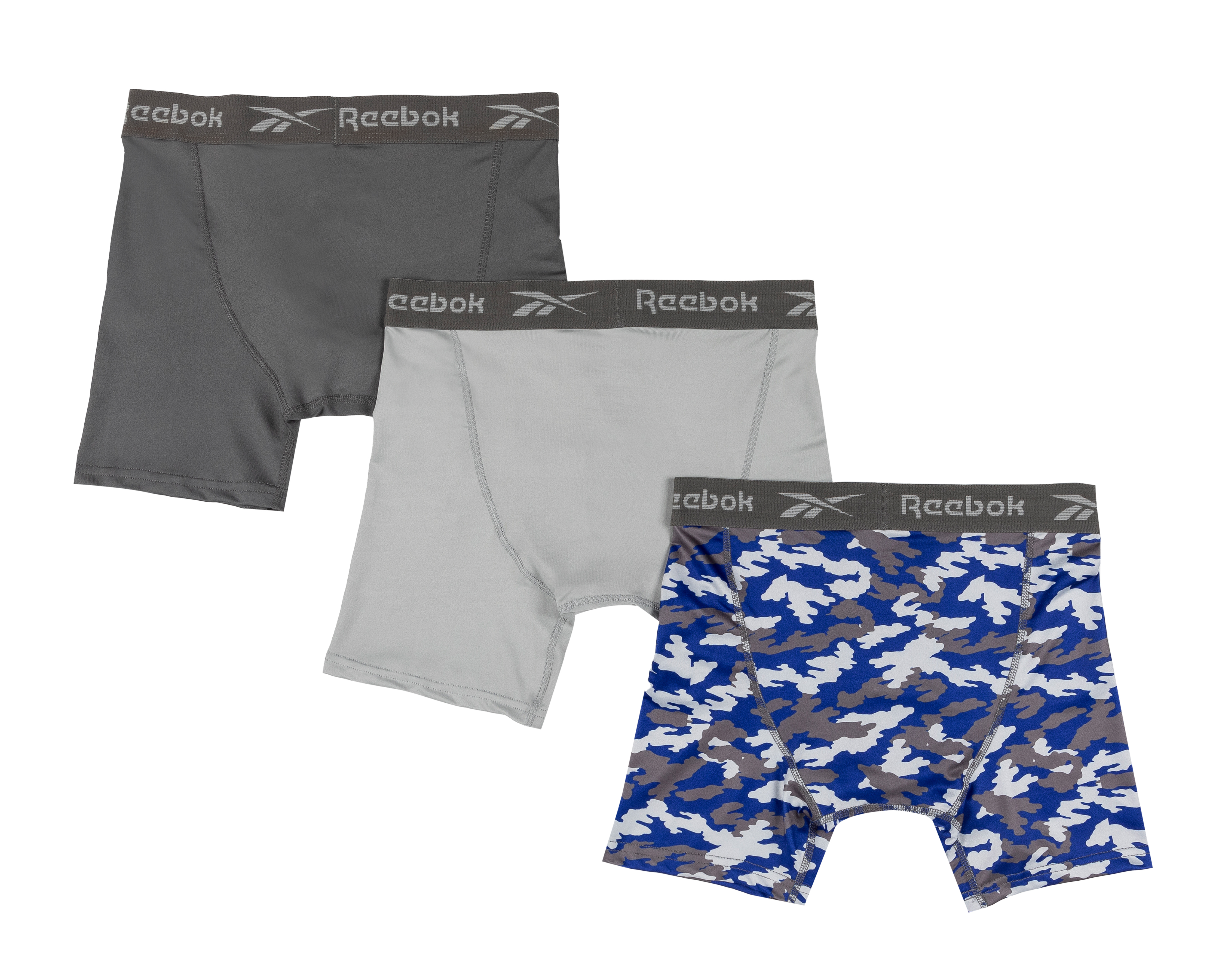 Foto 3 pulgar | Foto 2 | Bóxer Corto Reebok 3 Piezas