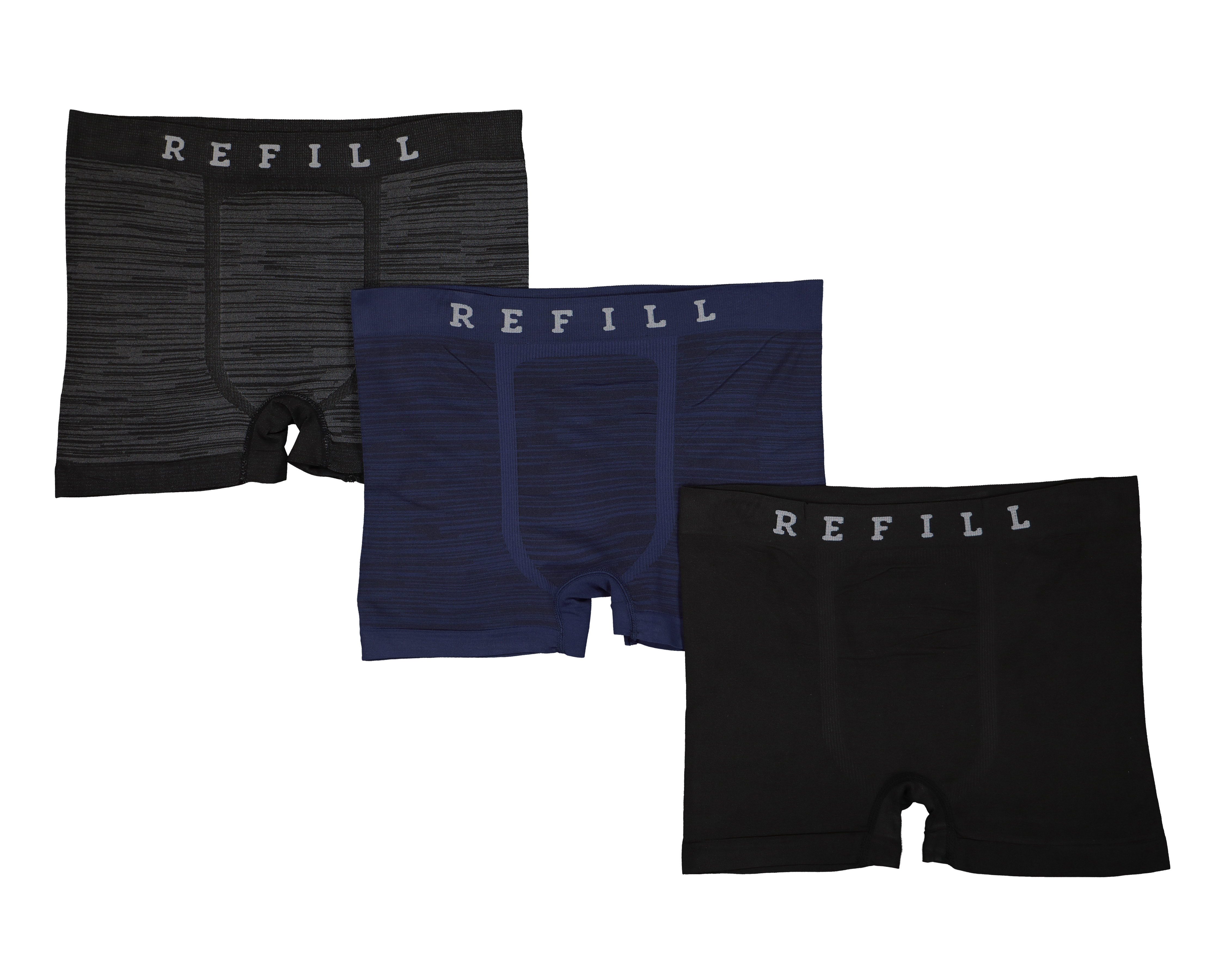Bóxer Corto Refill 3 Piezas