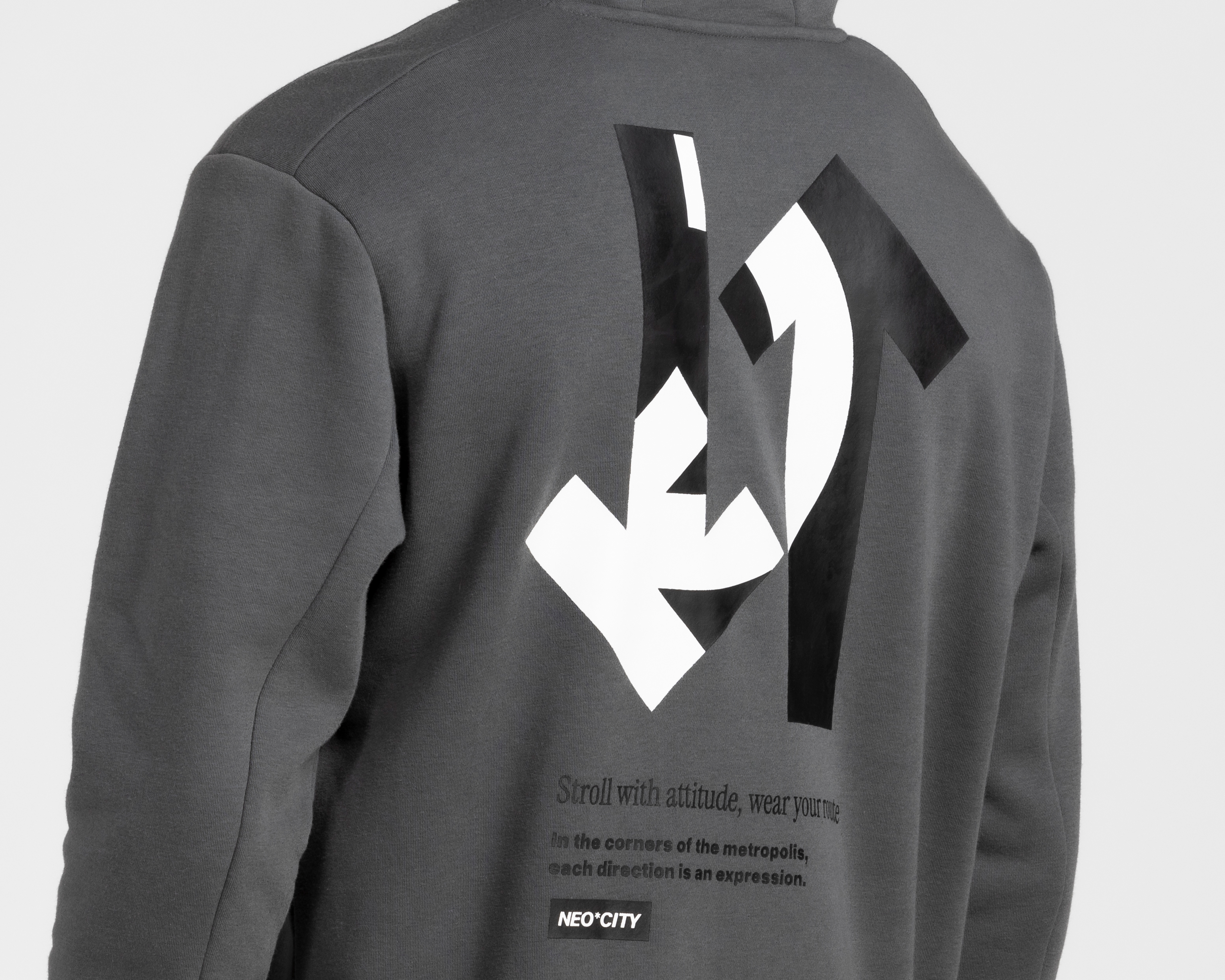 Foto 6 pulgar | Foto 5 | Sudadera Neo*City con Capucha