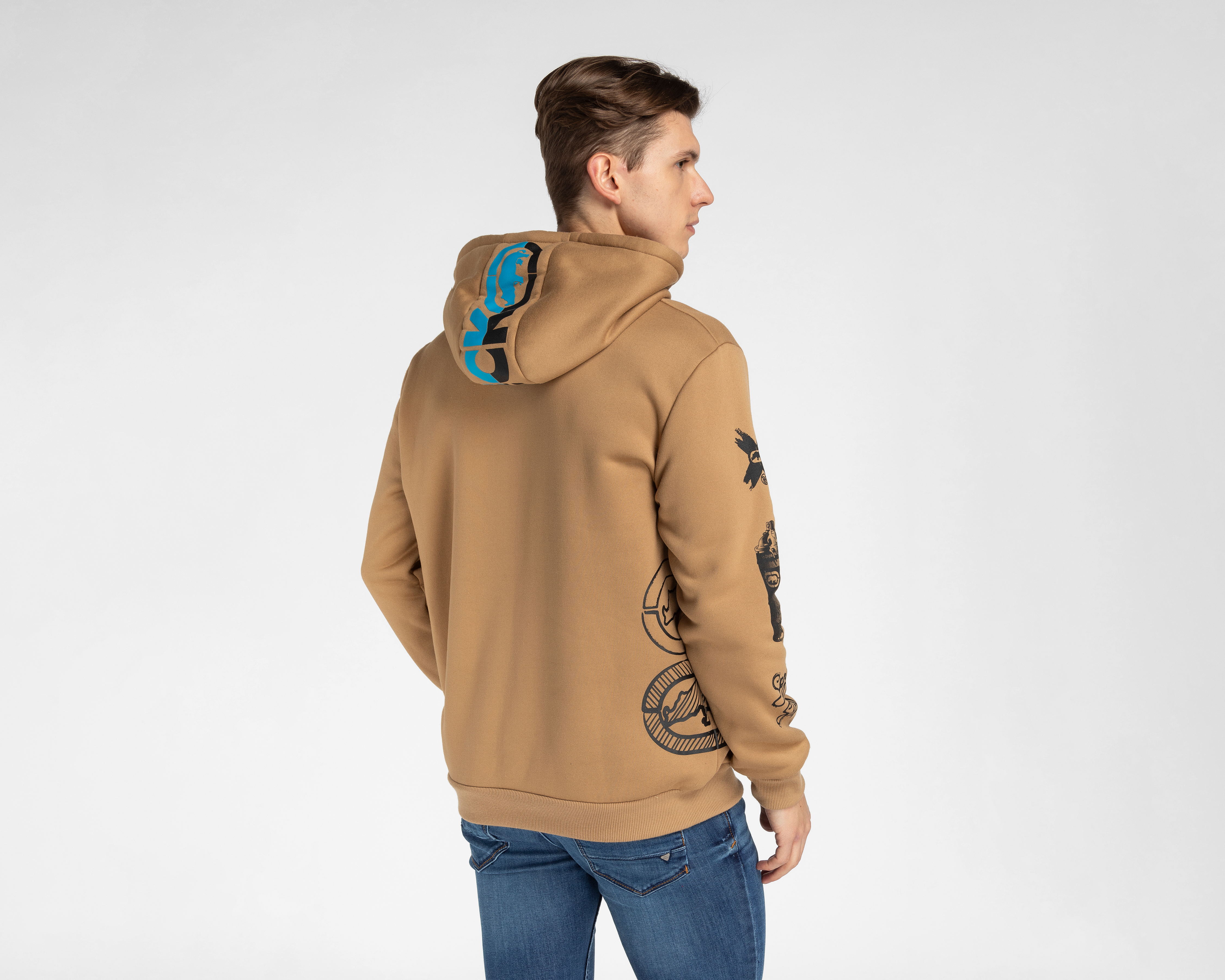 Foto 4 pulgar | Foto 3 | Sudadera Eckó Unltd. con Capucha