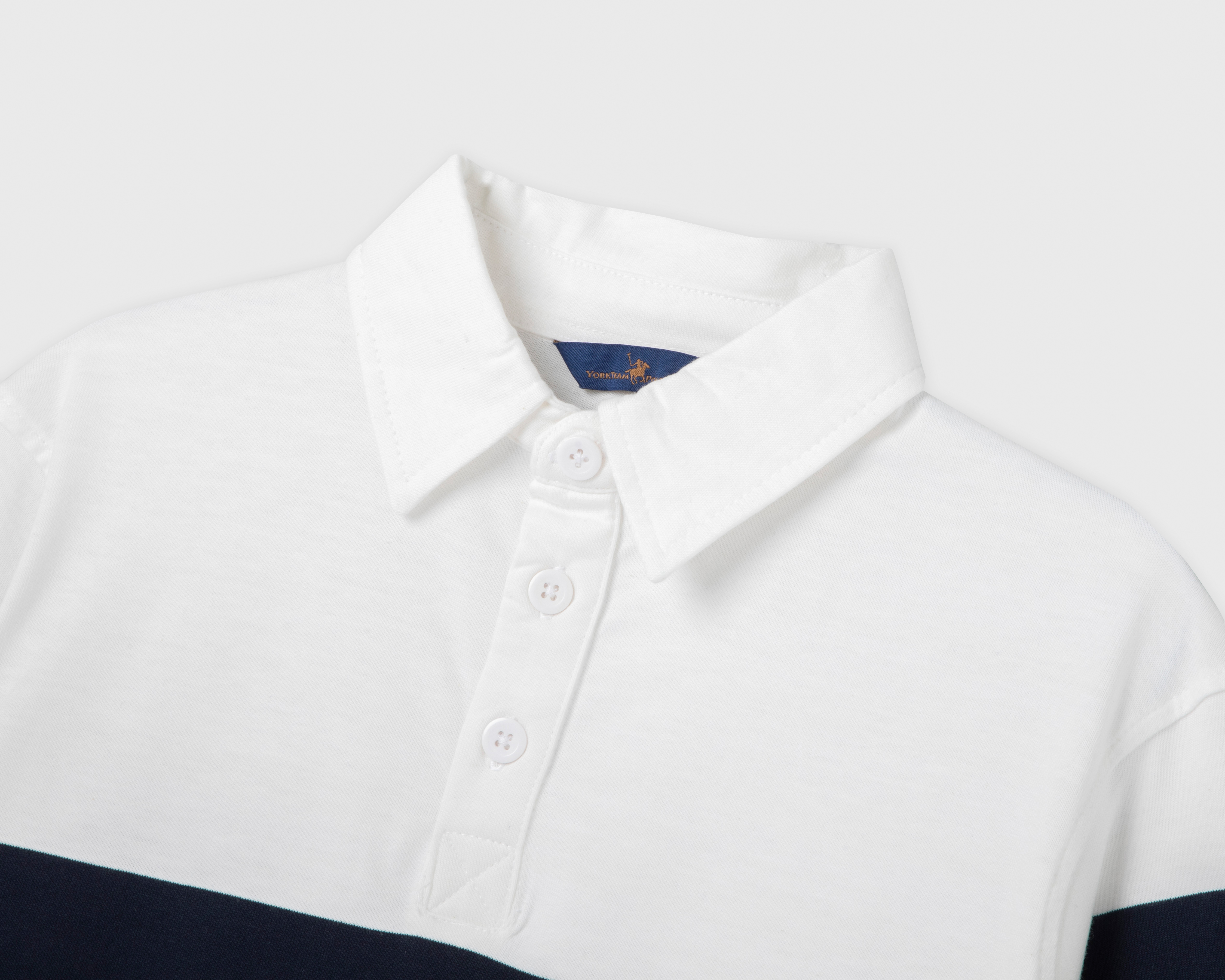 Foto 3 | Foto 3 | Playera Polo York Team Polo Club Manga Larga Blanca para Hombre