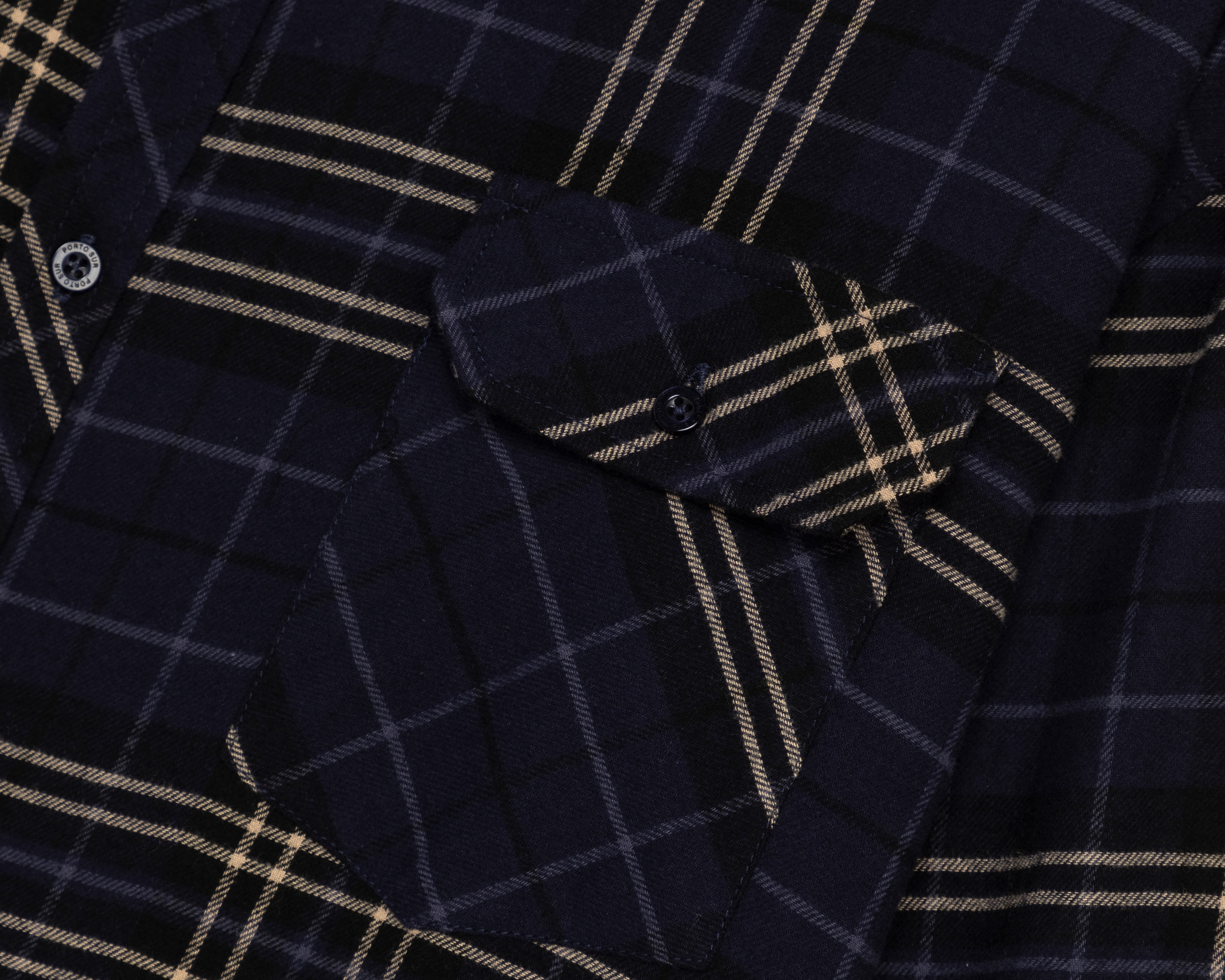 Foto 3 | Foto 3 | Camisa Casual de Algodón Porto Sur Regular Fit a Cuadros