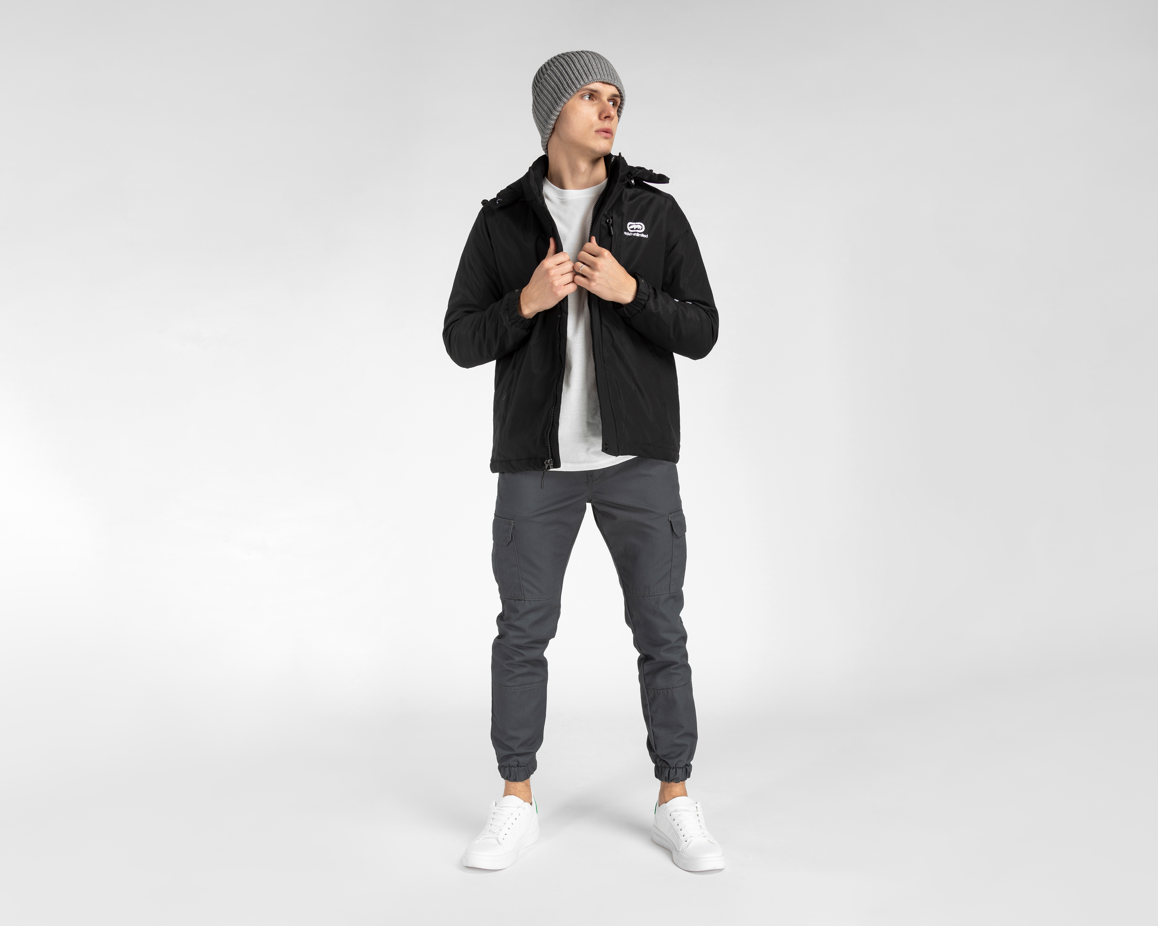 Foto 3 pulgar | Foto 2 | Chamarra Eckó Unltd. con Capucha