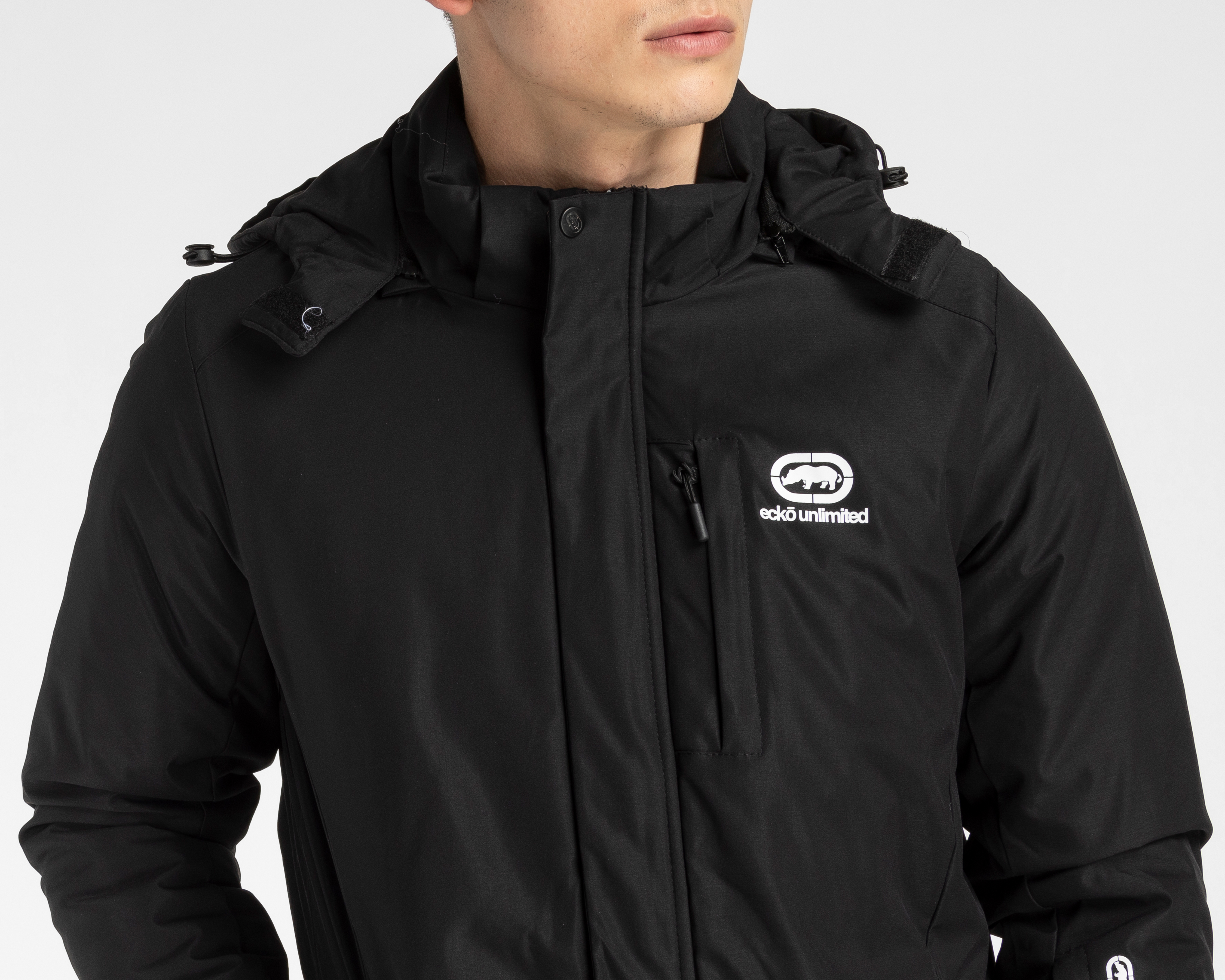 Foto 5 pulgar | Foto 4 | Chamarra Eckó Unltd. con Capucha