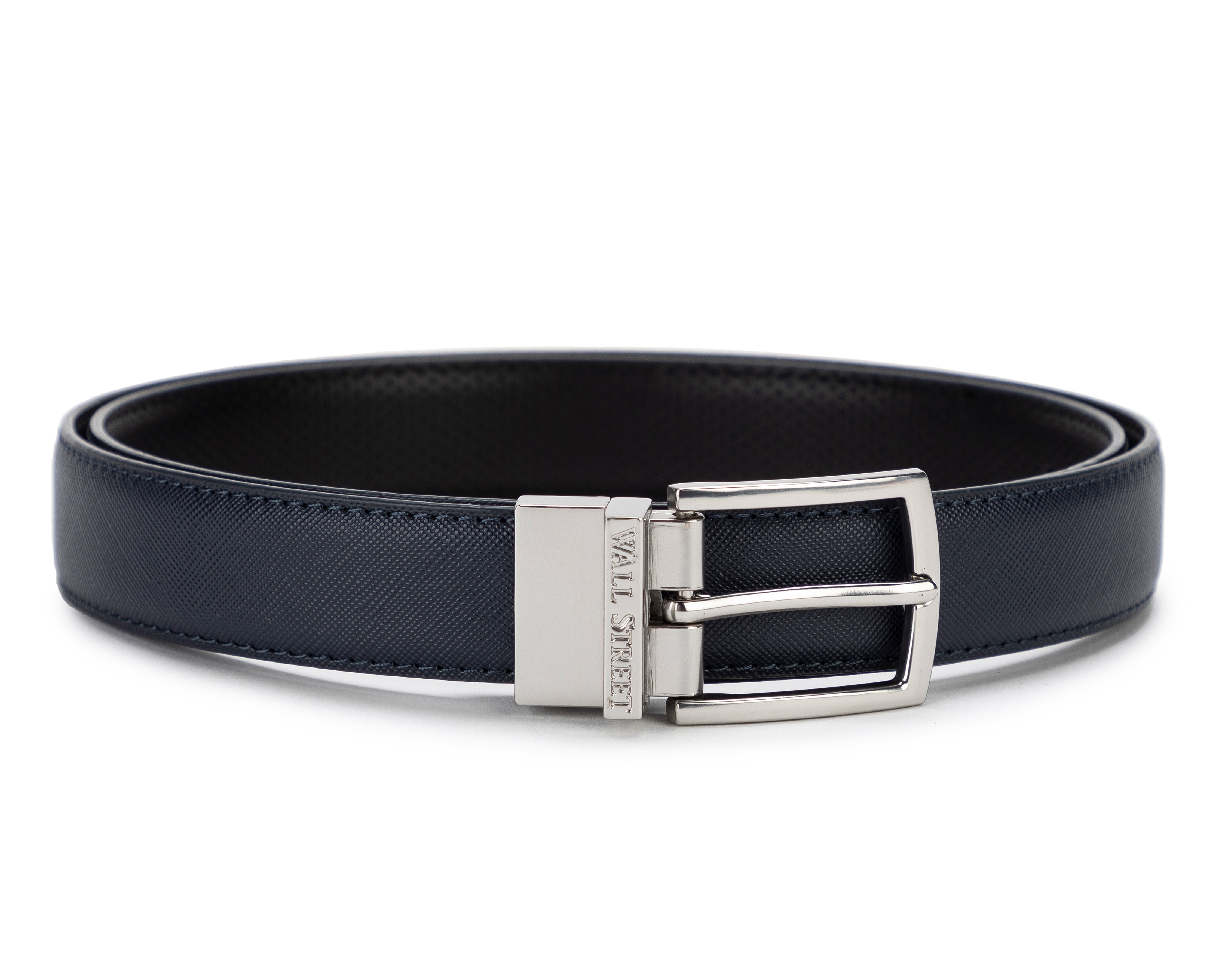 Foto 2 pulgar | Foto 1 | Cinturón para Hombre Wall Street Azul