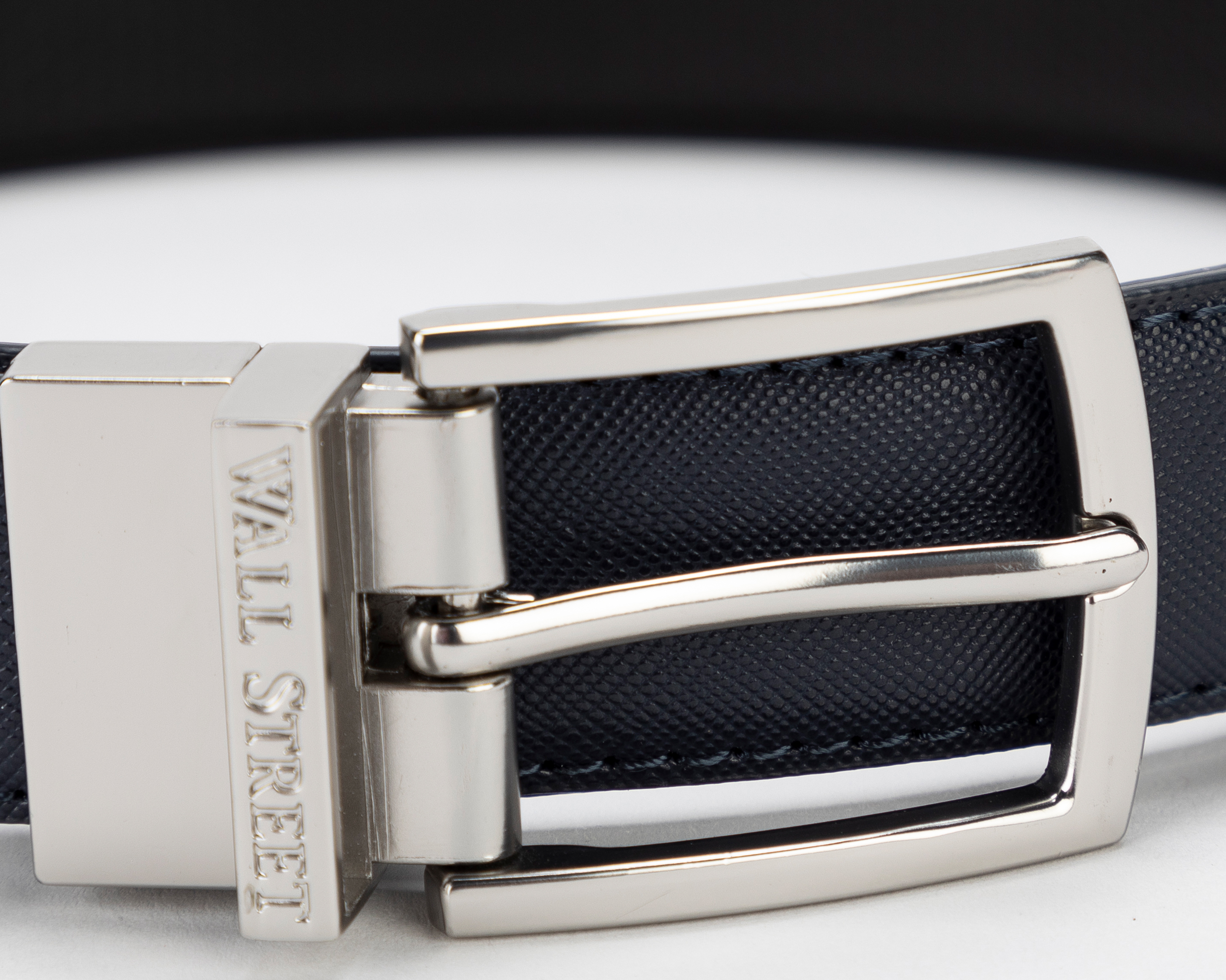 Foto 4 pulgar | Foto 3 | Cinturón para Hombre Wall Street Azul