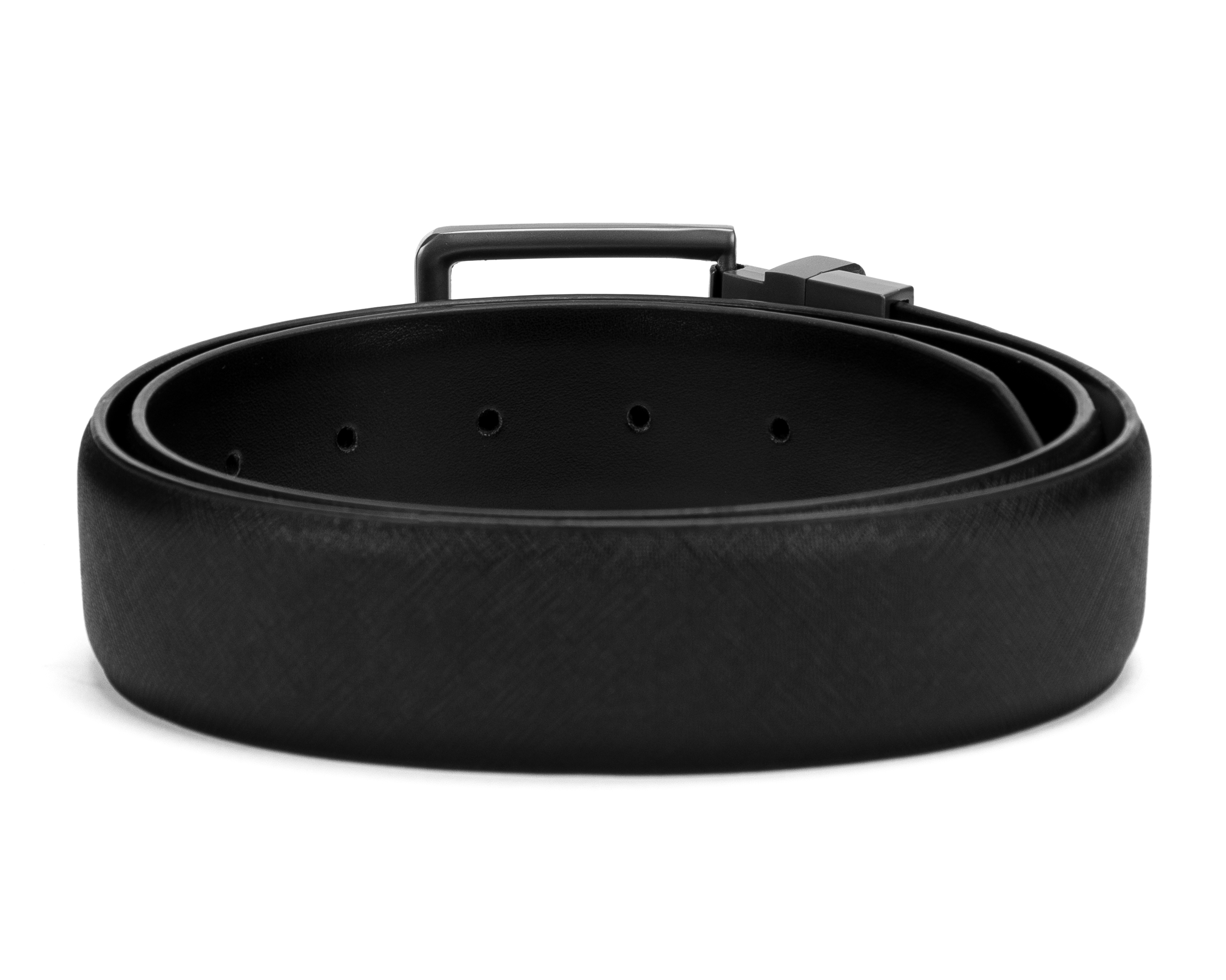 Foto 3 pulgar | Foto 2 | Cinturón de Piel para Hombre CAT Negro