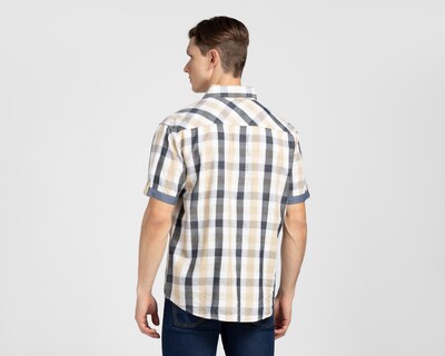 Foto 2 | Foto 2 | Camisa Casual Porto Sur Regular Fit a Cuadros