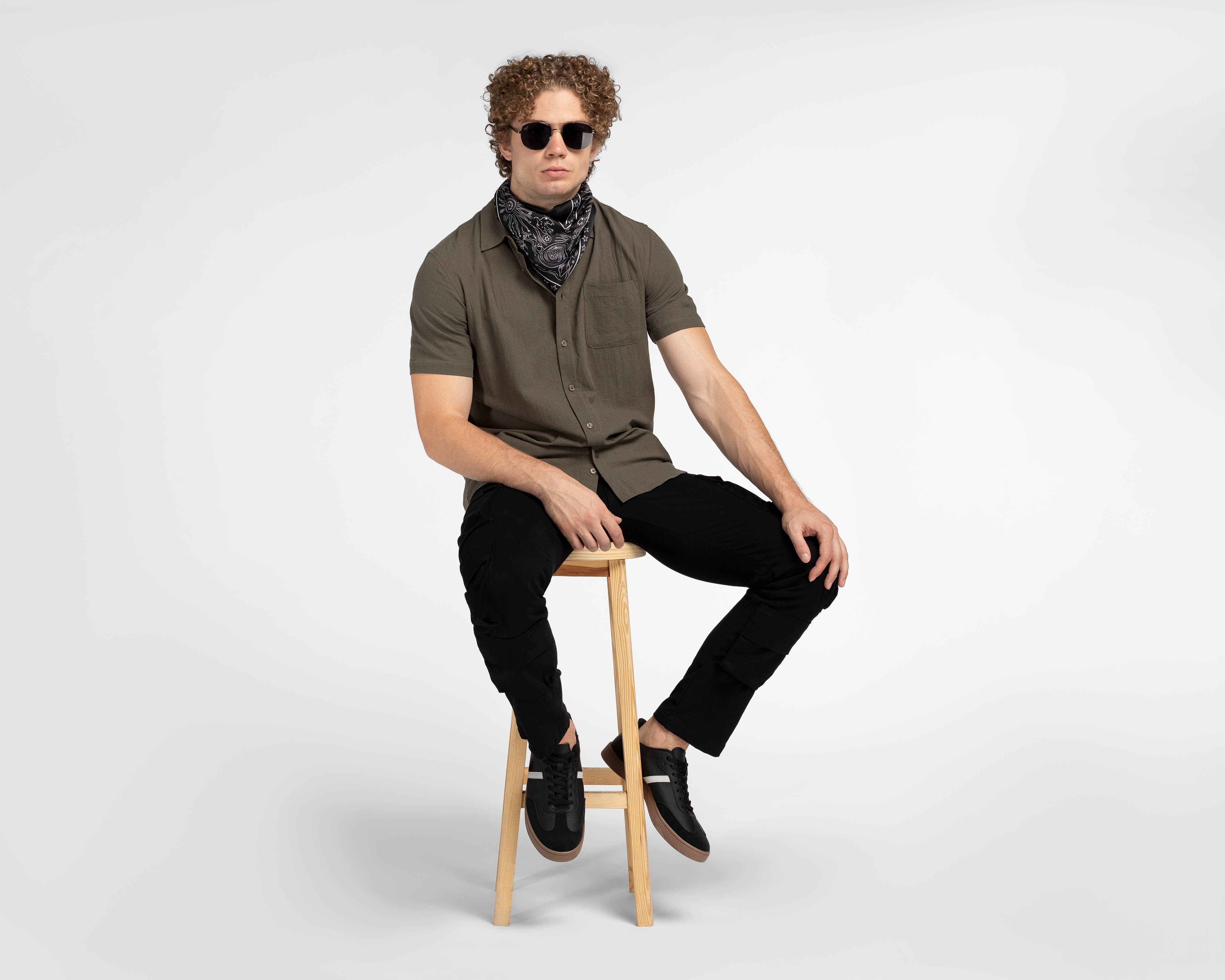 Foto 2 | Foto 2 | Playera Refill Cuello Americano