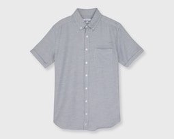 Camisa Casual Refill Regular Fit con Miniprint