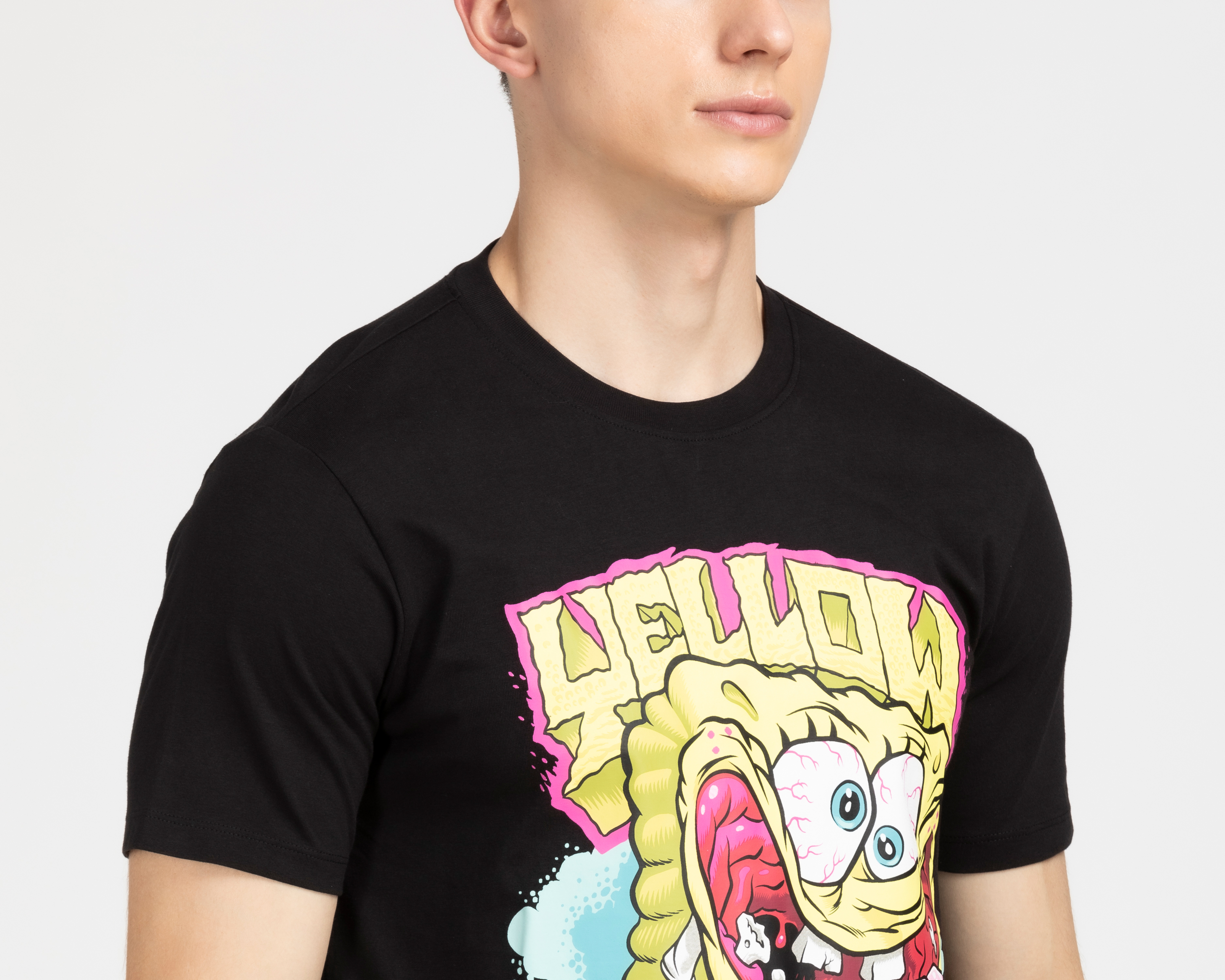 Foto 3 | Foto 3 | Playera Bob Esponja Cuello Redondo