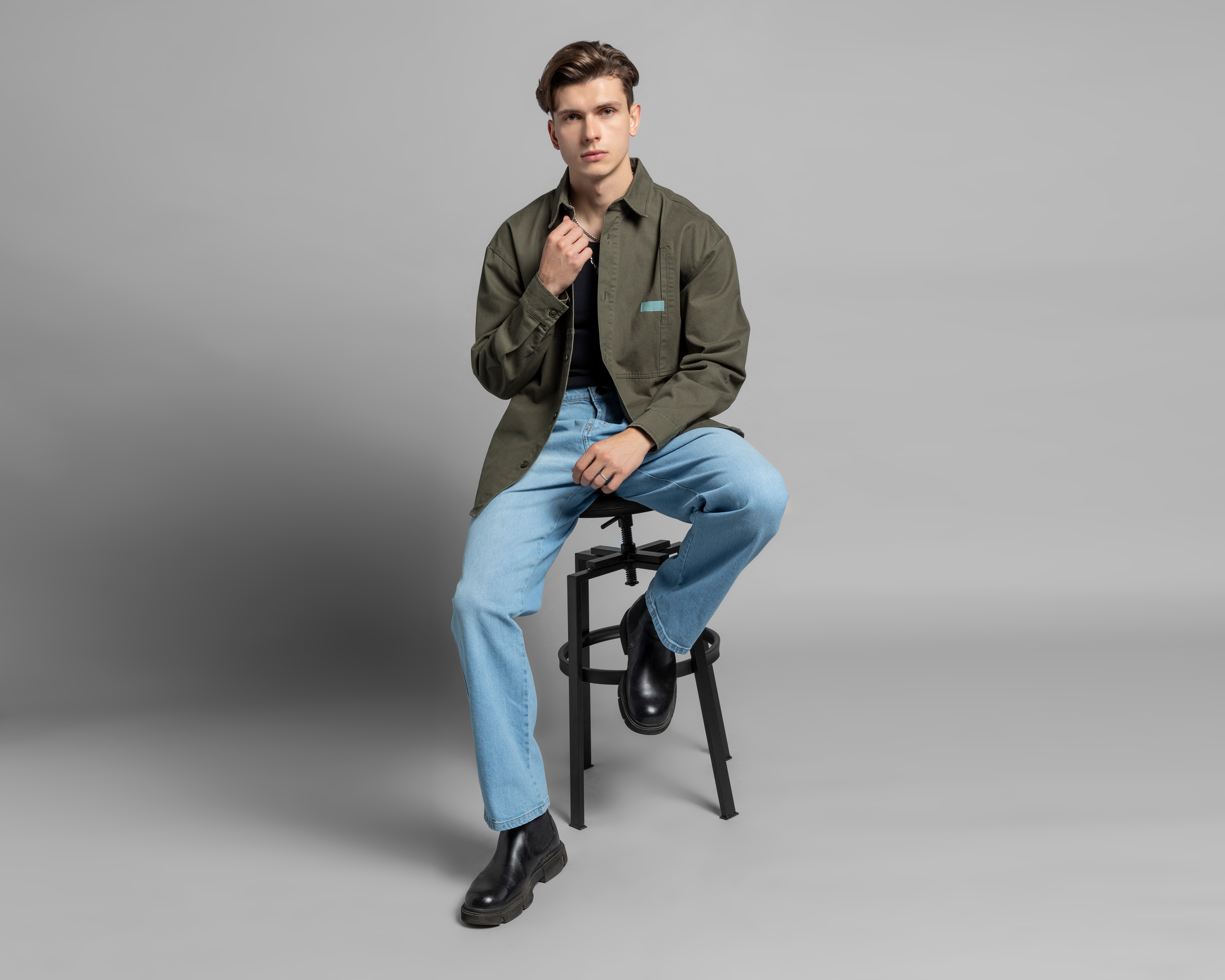 Foto 3 pulgar | Foto 2 | Camisa de Moda Thinner Regular Lisa