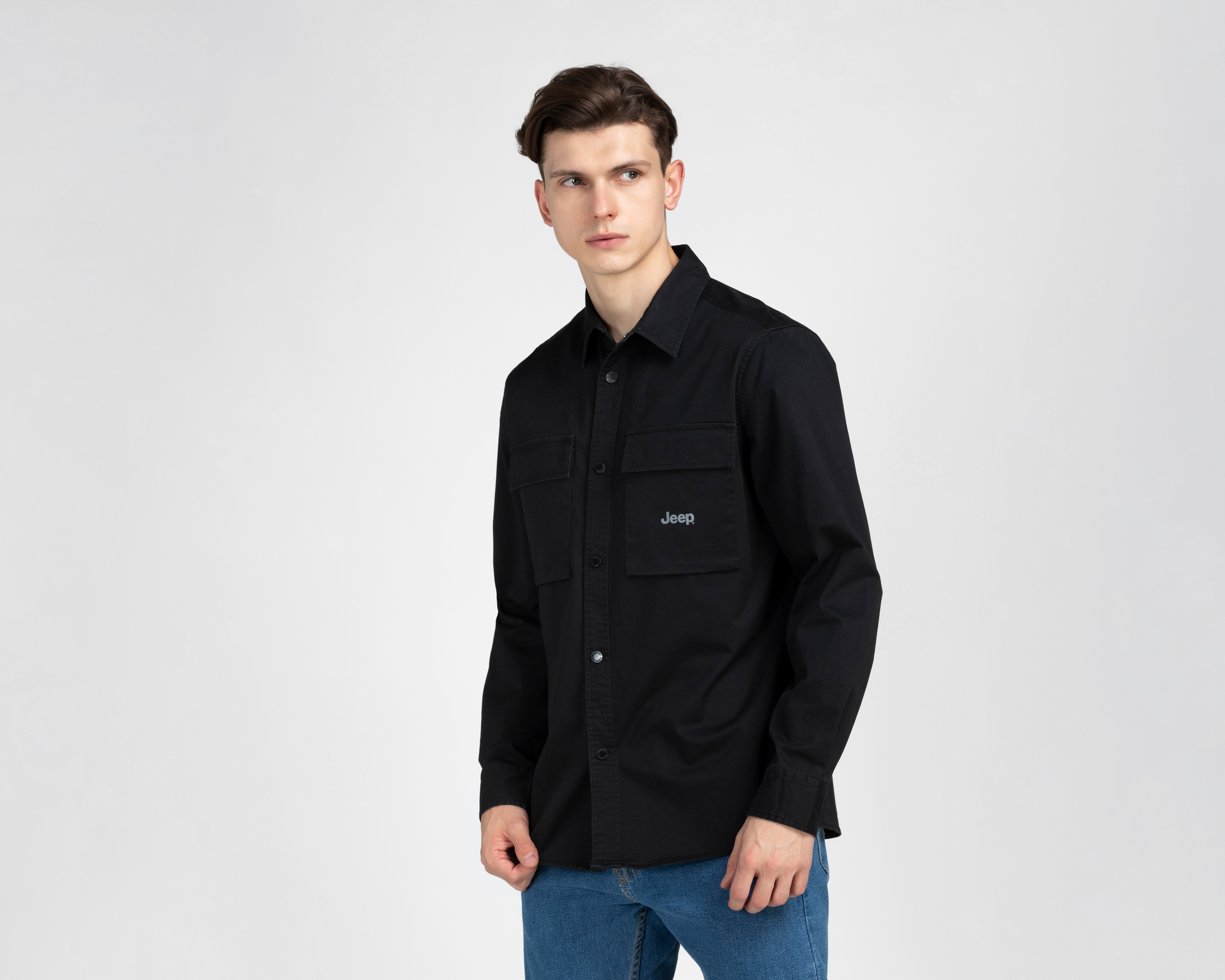 Foto 2 pulgar | Foto 1 | Camisa de Moda Jeep Regular Lisa