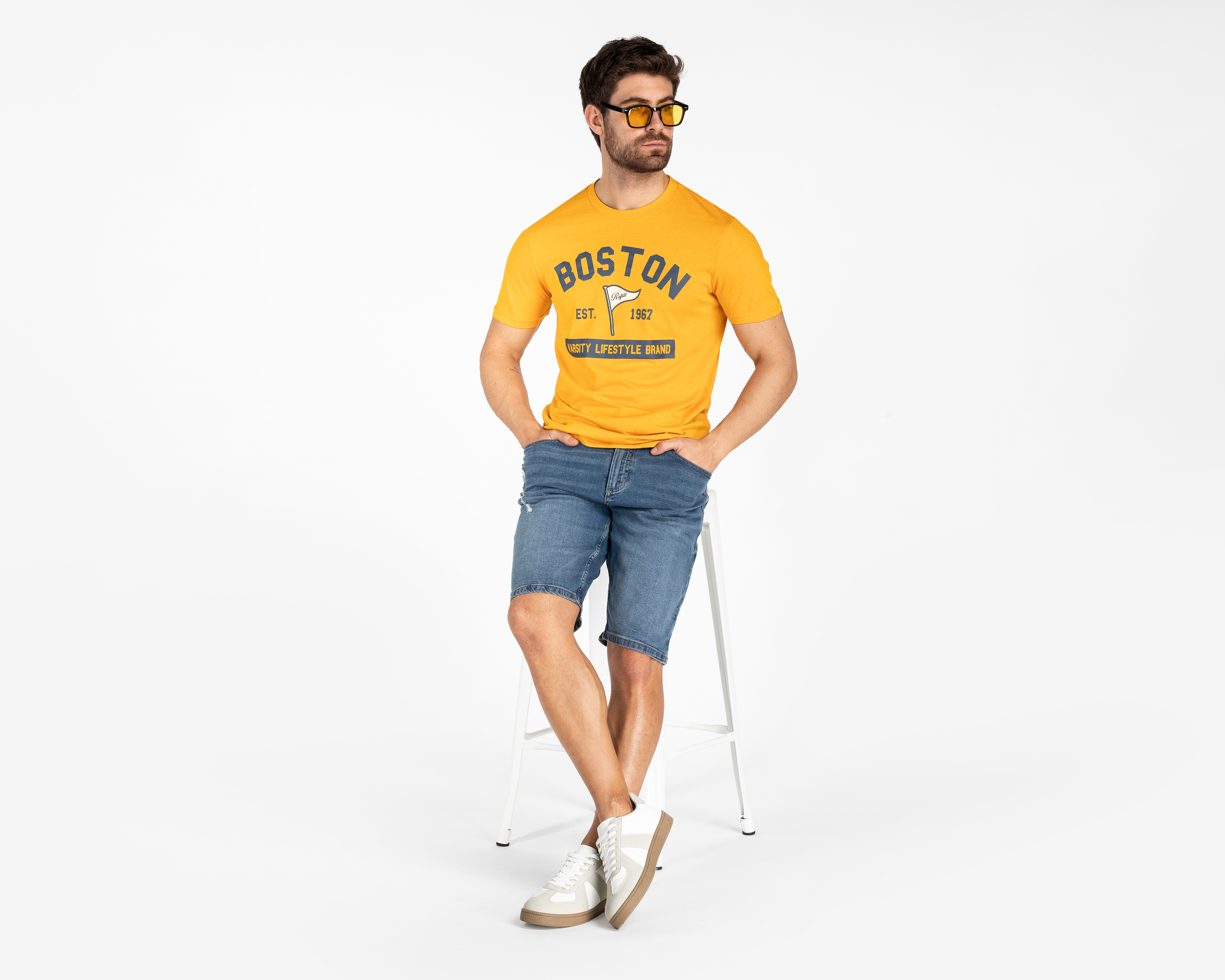 Foto 3 pulgar | Foto 2 | Playera Refill Cuello Redondo