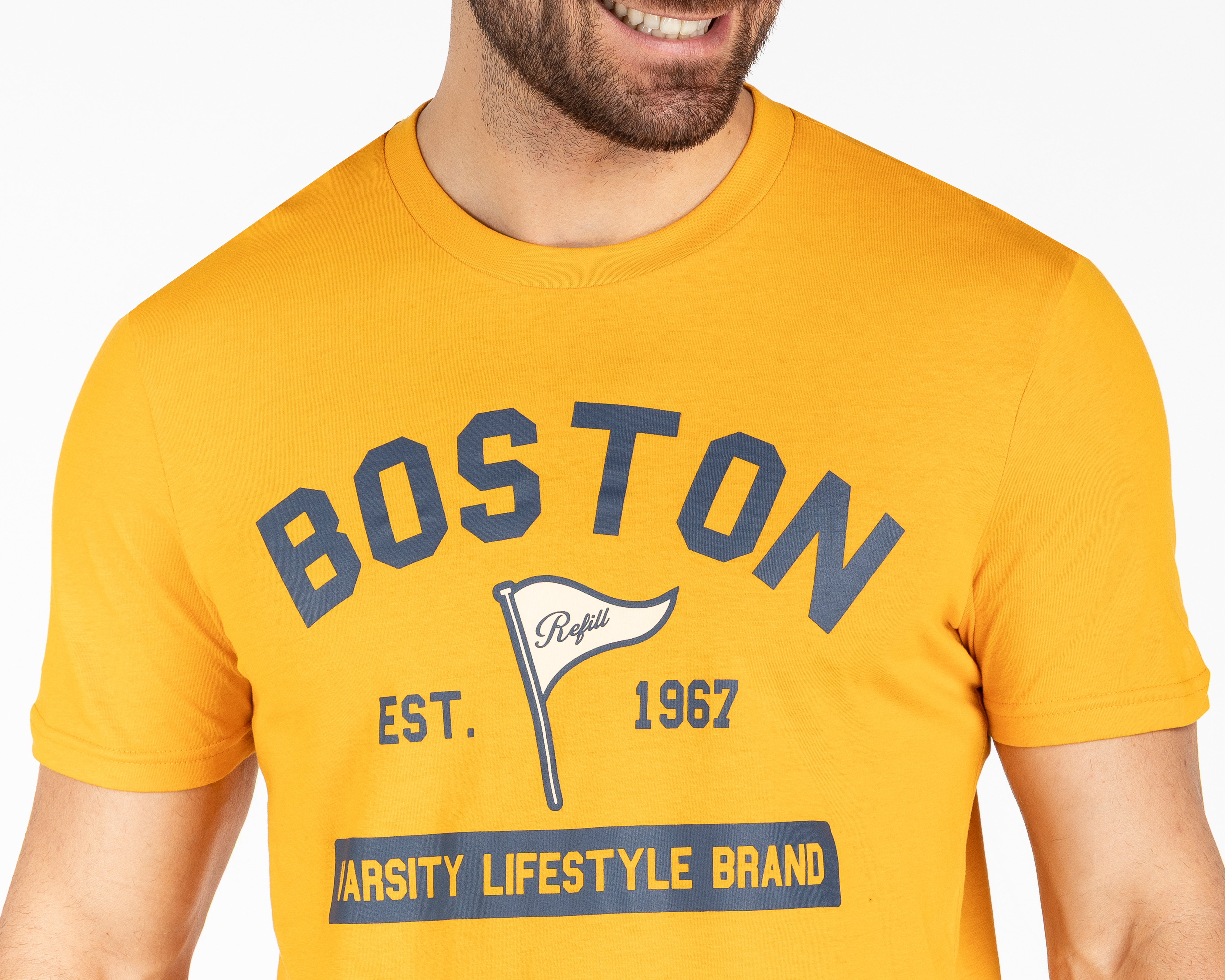 Foto 5 pulgar | Foto 4 | Playera Refill Cuello Redondo