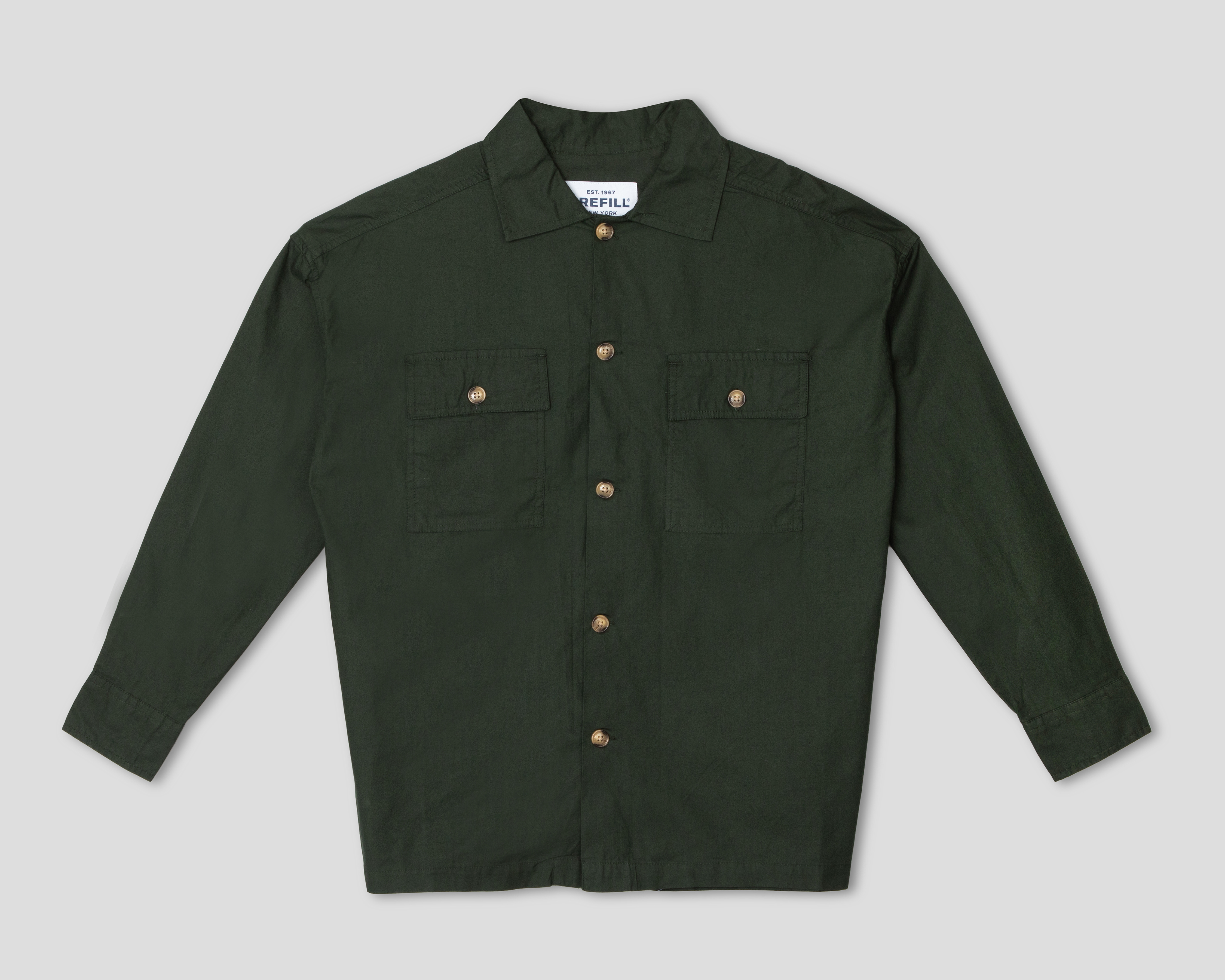 Foto 1 | Foto 1 | Camisa Casual Refill para Hombre Lisa