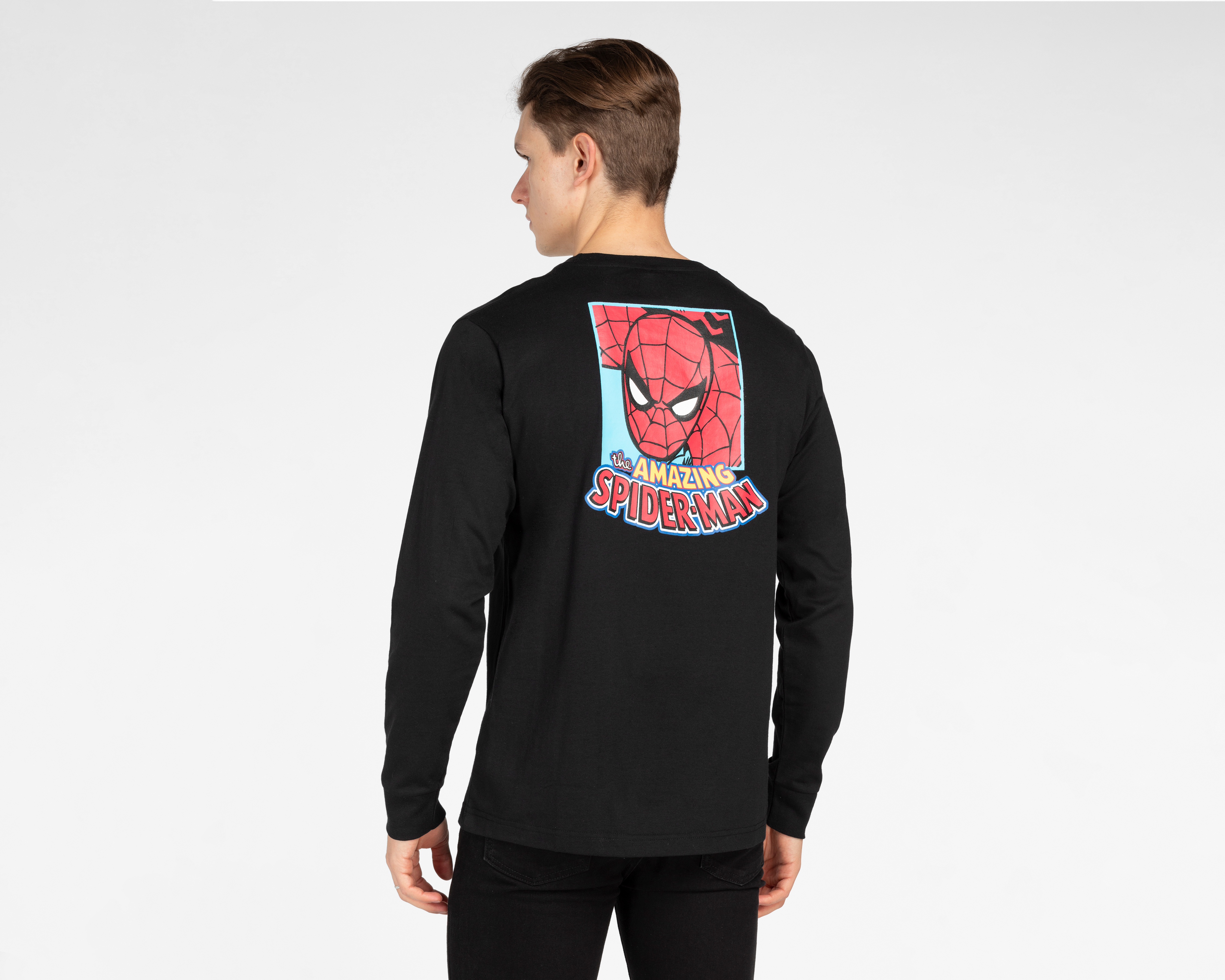 Foto 2 | Foto 2 | Playera Marvel Spider-Man Manga Larga para Niño