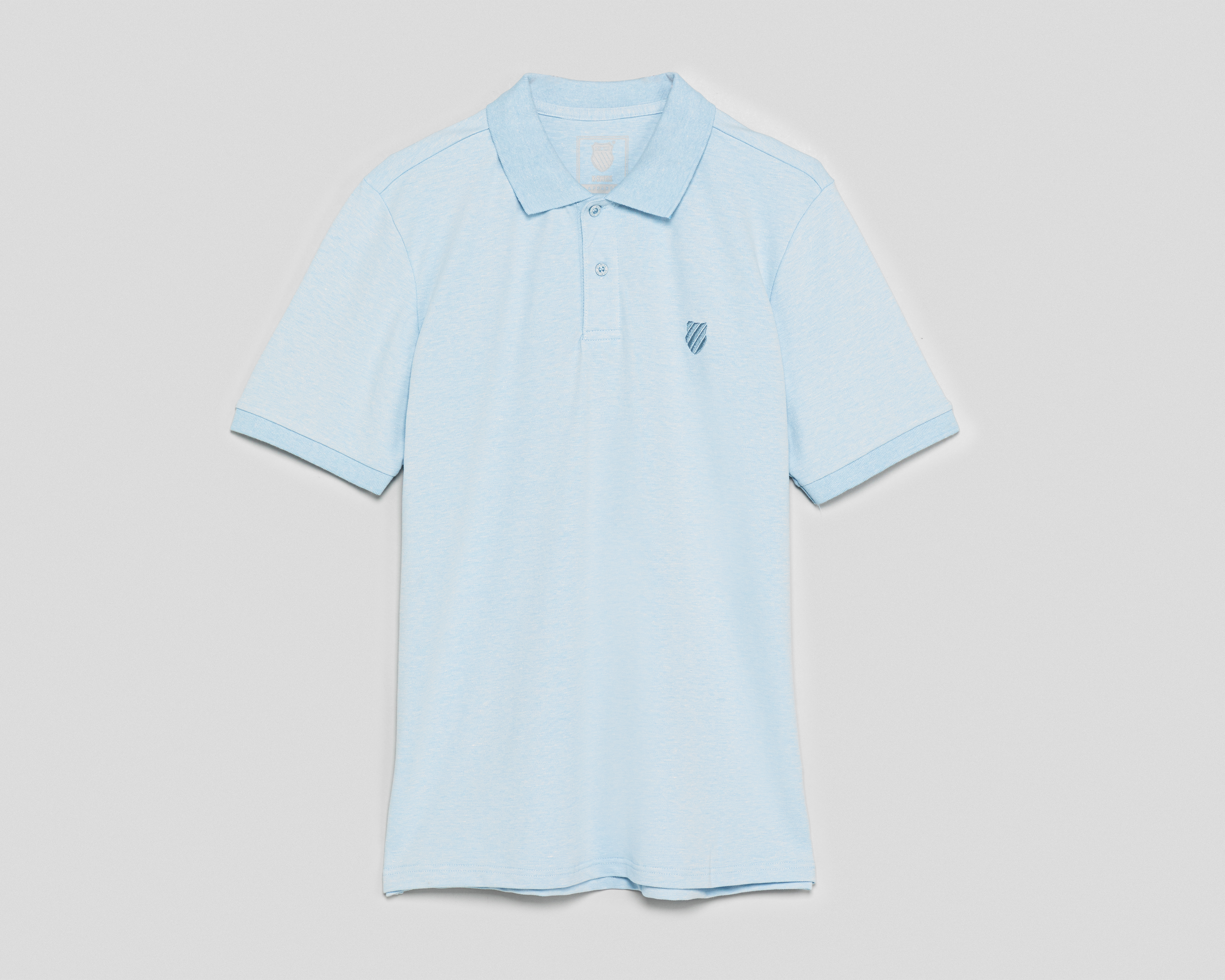 Playera Polo K-Swiss Azul Cielo para Hombre