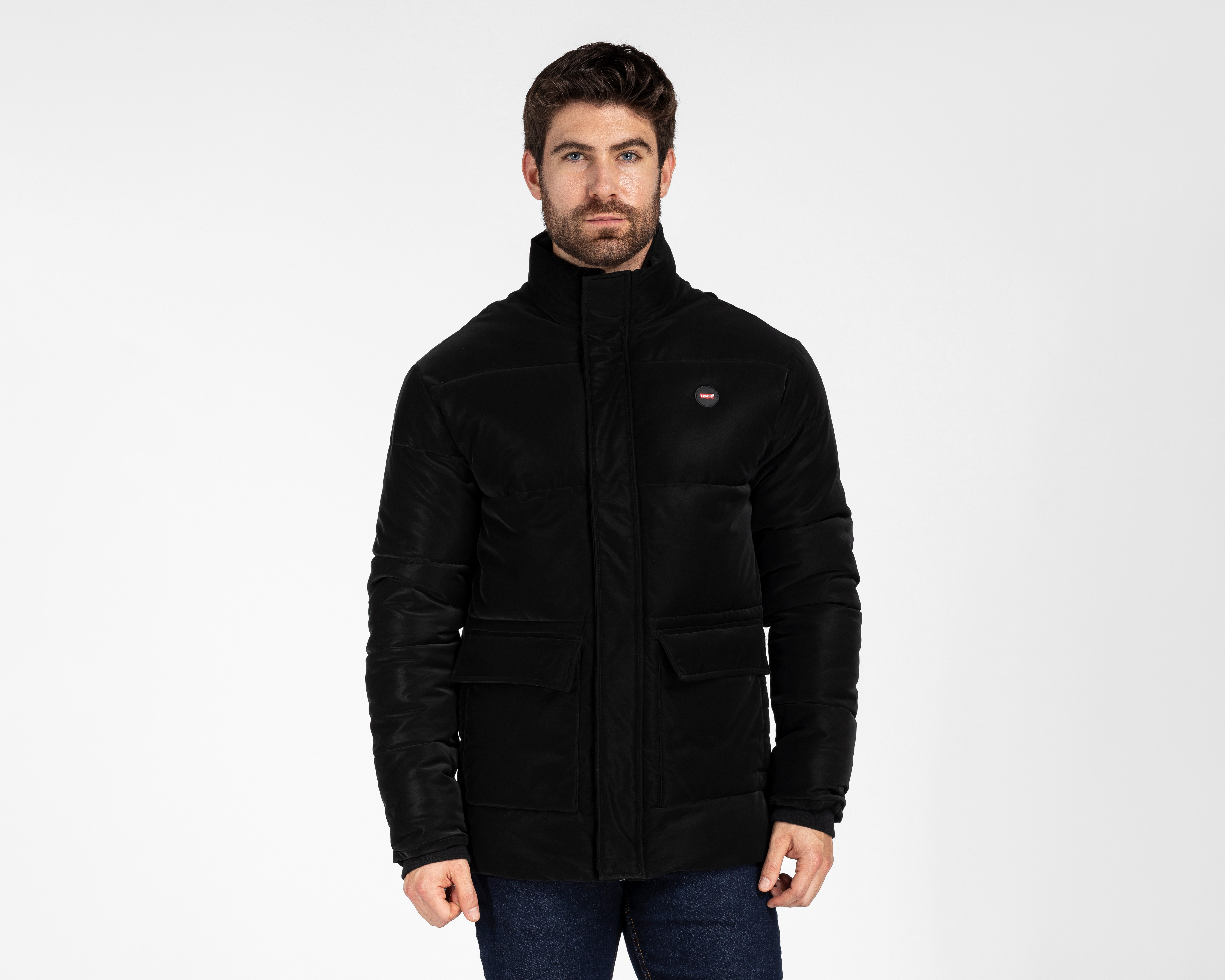 Foto 2 pulgar | Foto 1 | Chamarra Levi's Capitonada