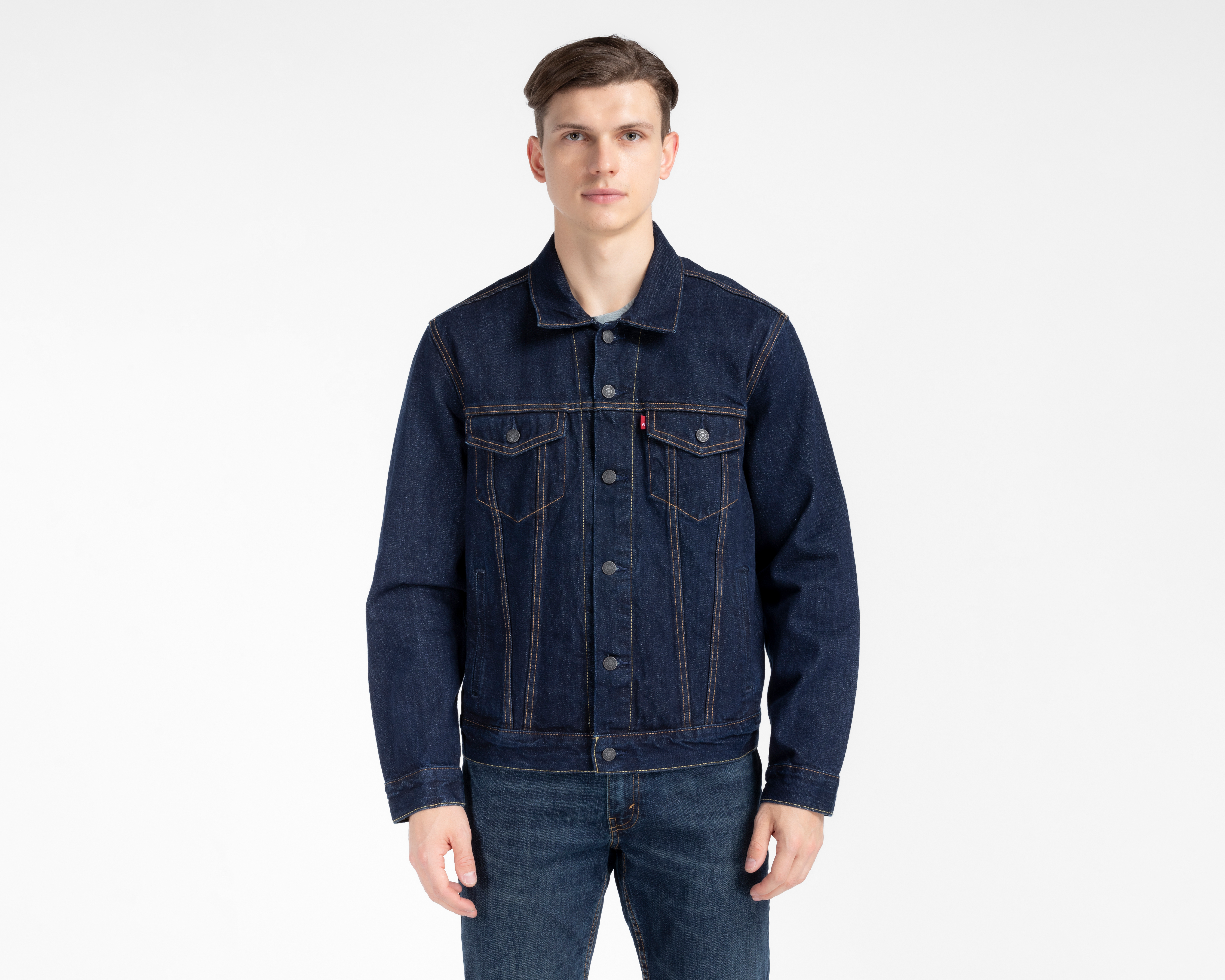 Foto 1 | Foto 1 | Chamarra Levi's Trucker de Mezclilla