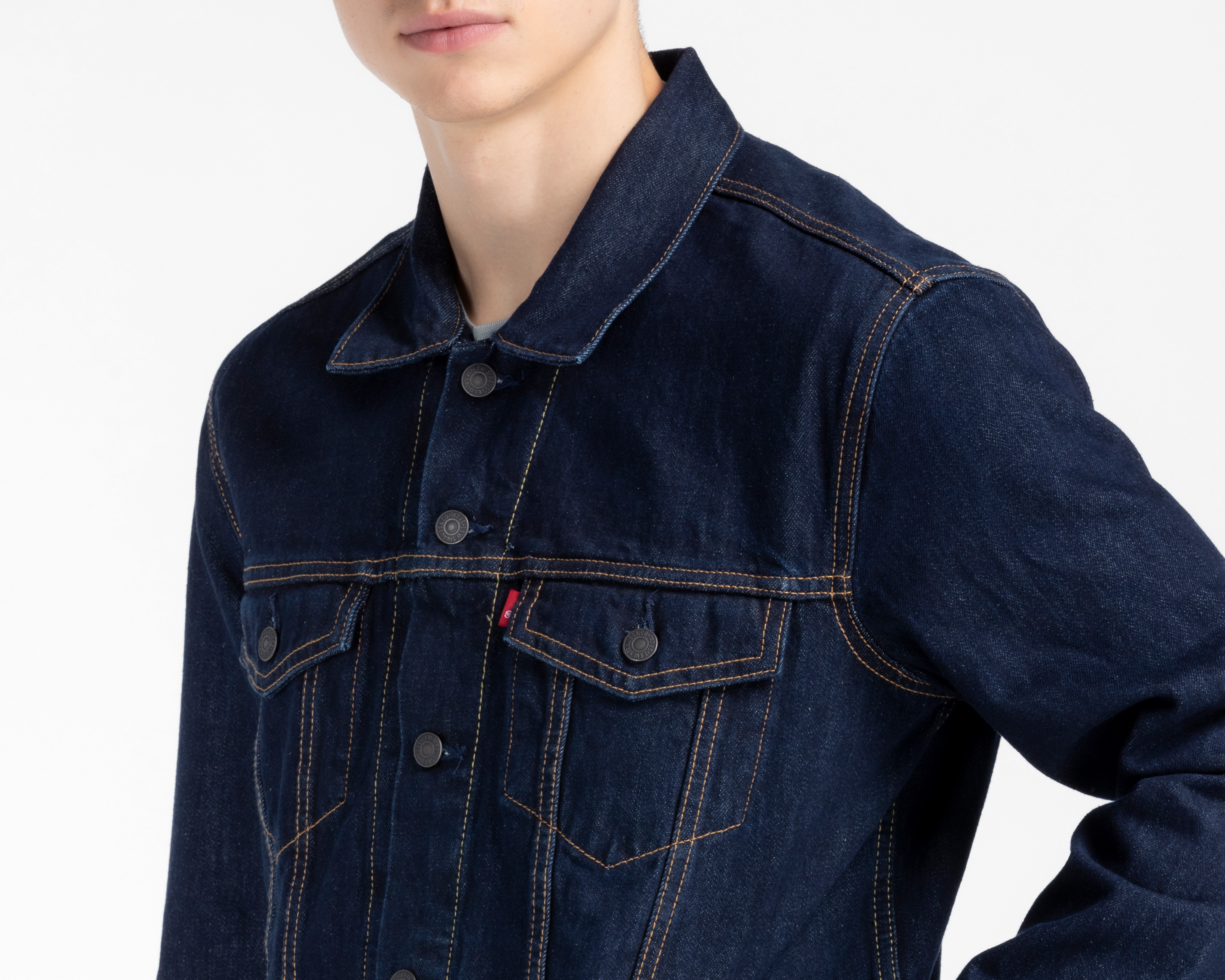 Foto 3 | Foto 3 | Chamarra Levi's Trucker de Mezclilla