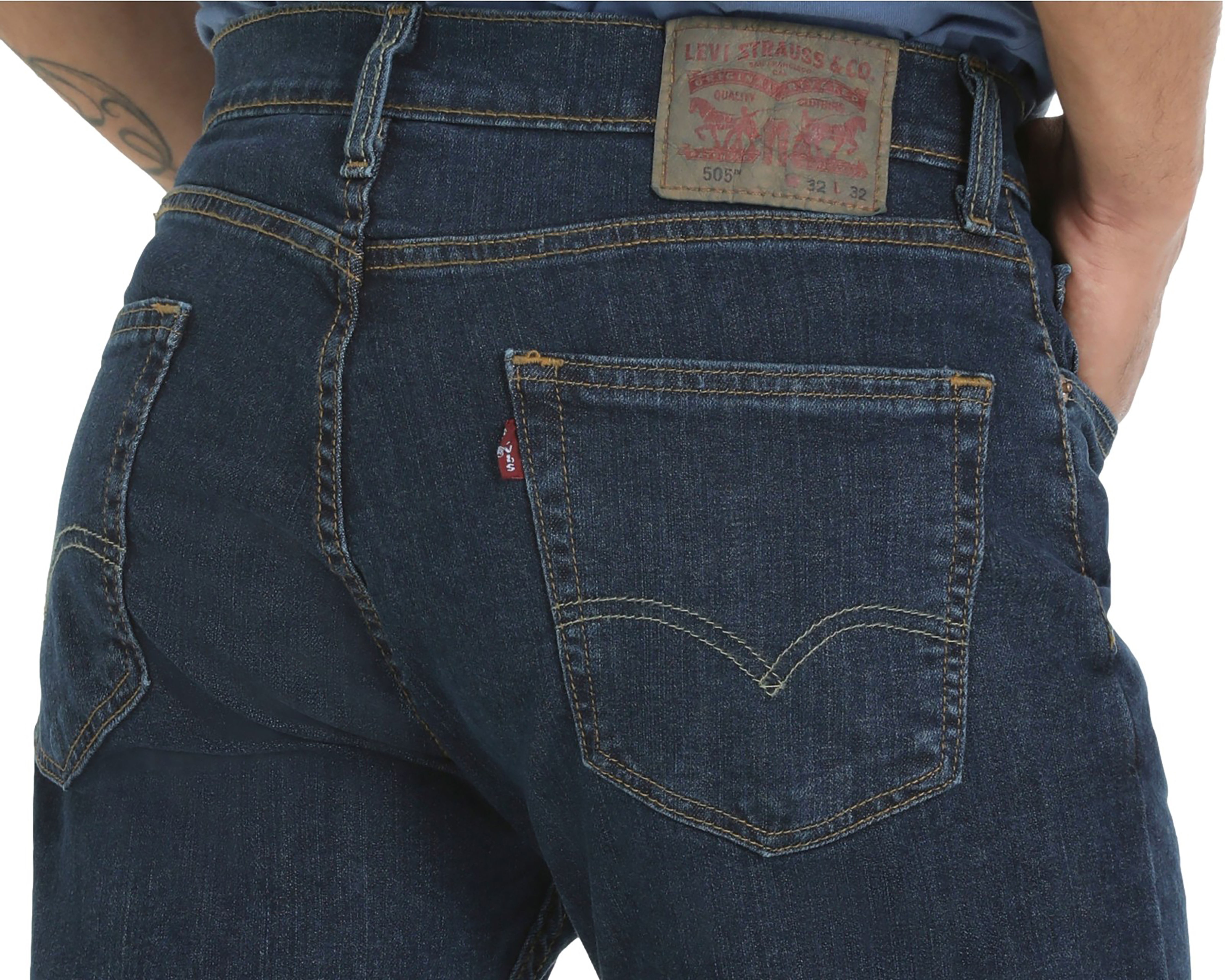 Foto 6 pulgar | Foto 5 | Jeans Regular Levi's 505 para Hombre