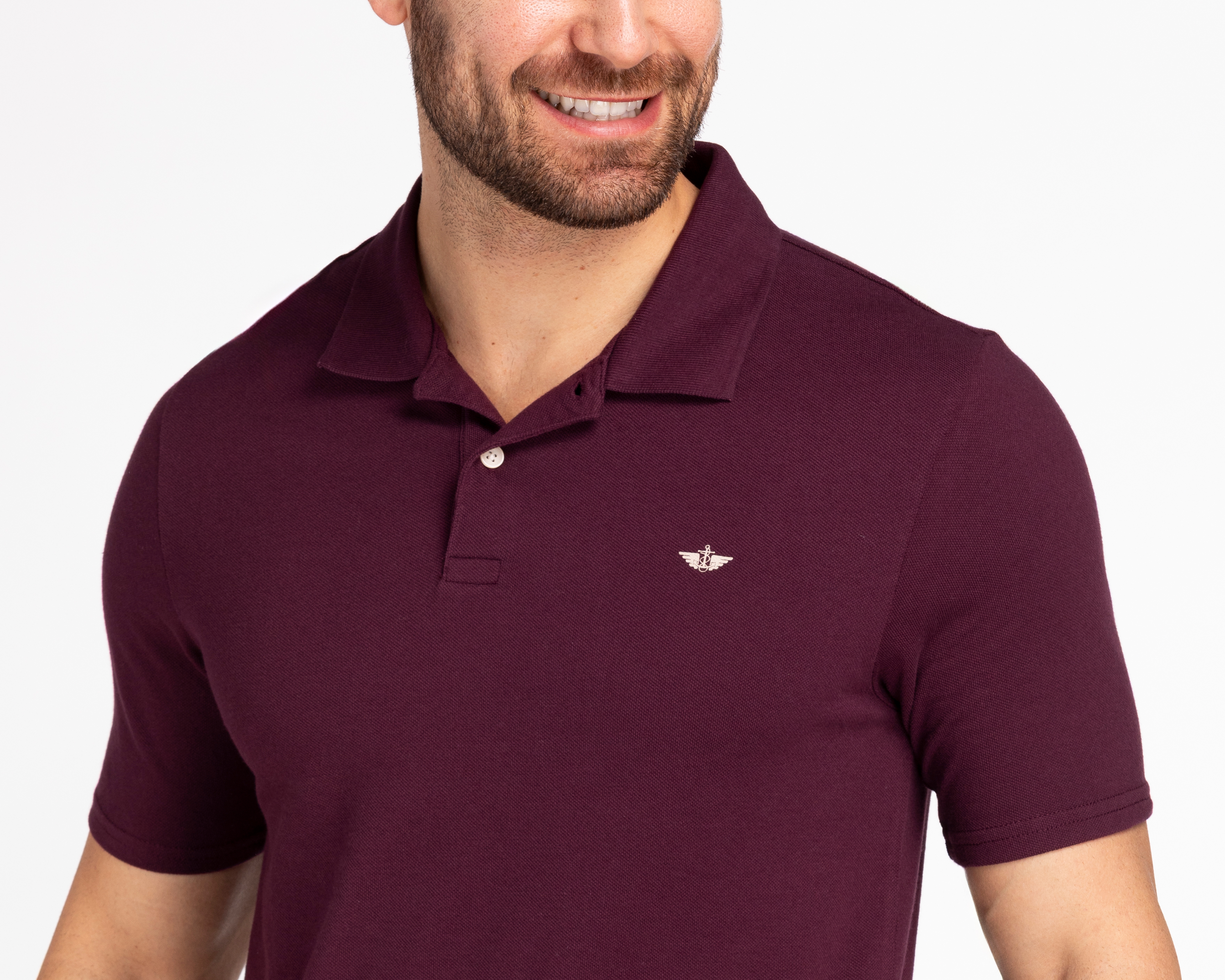 Foto 4 pulgar | Foto 3 | Playera Polo Dockers para Hombre