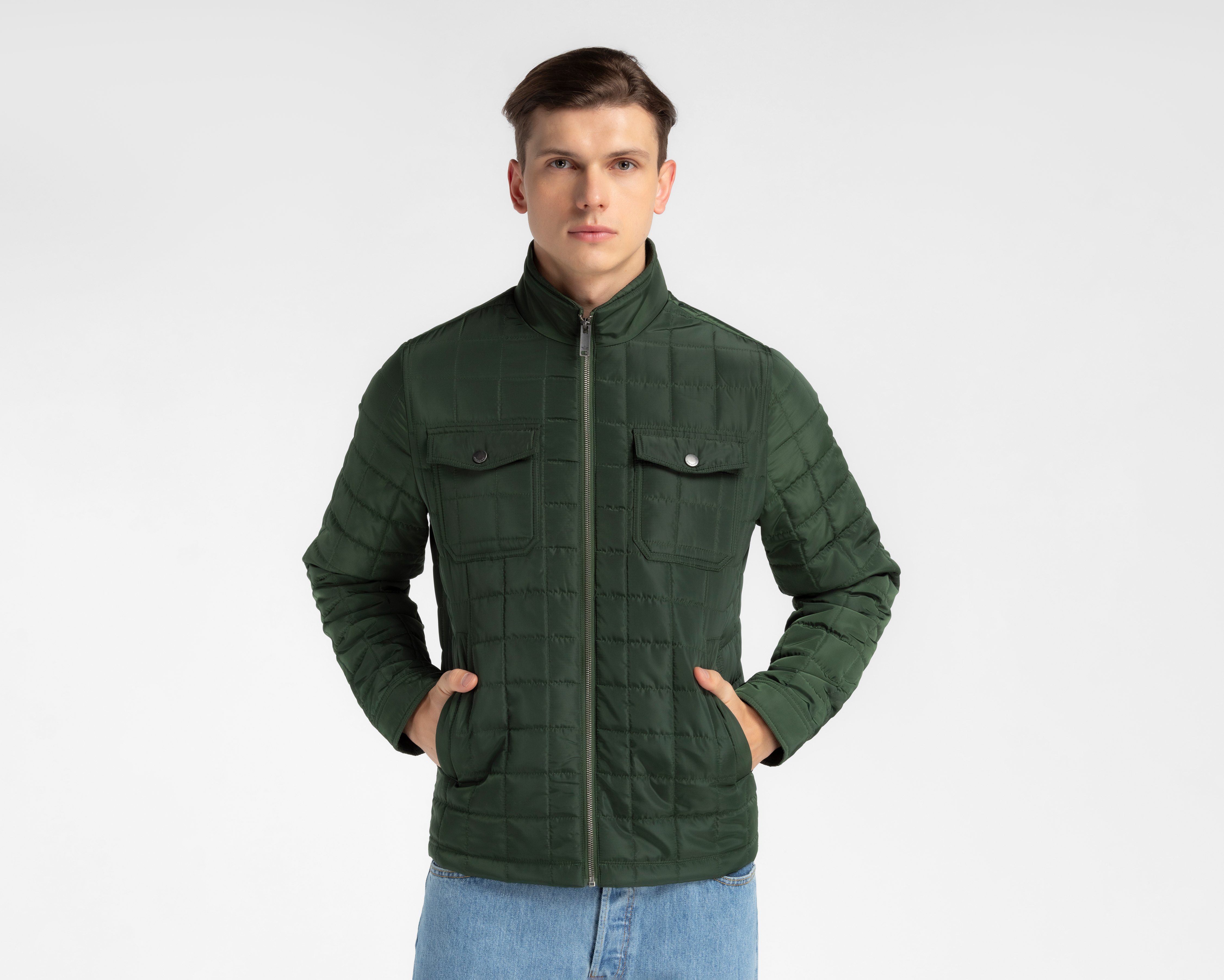 Foto 2 pulgar | Foto 1 | Chamarra Dockers Capitonada