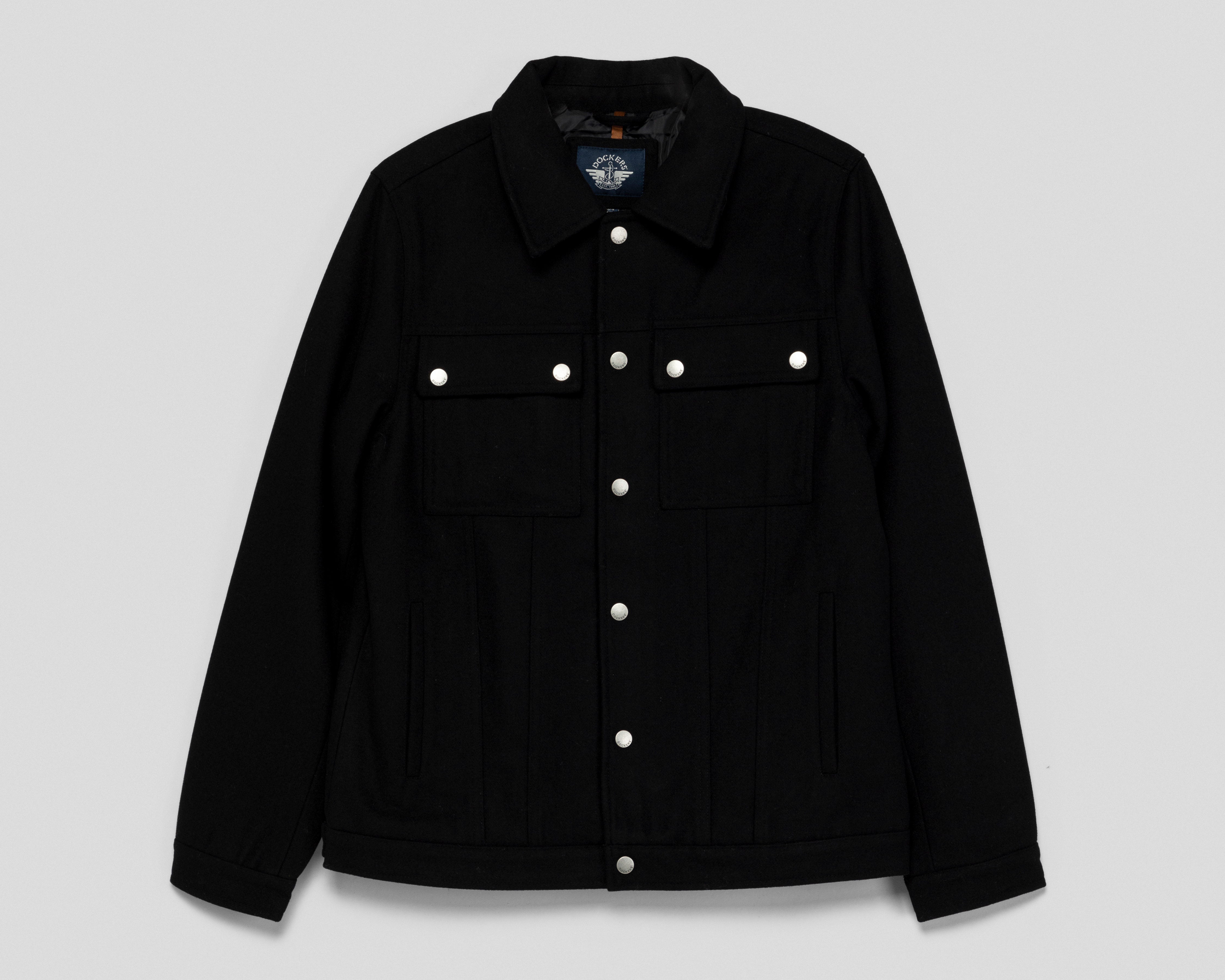 Foto 2 pulgar | Foto 1 | Chamarra Dockers Cuello Americano