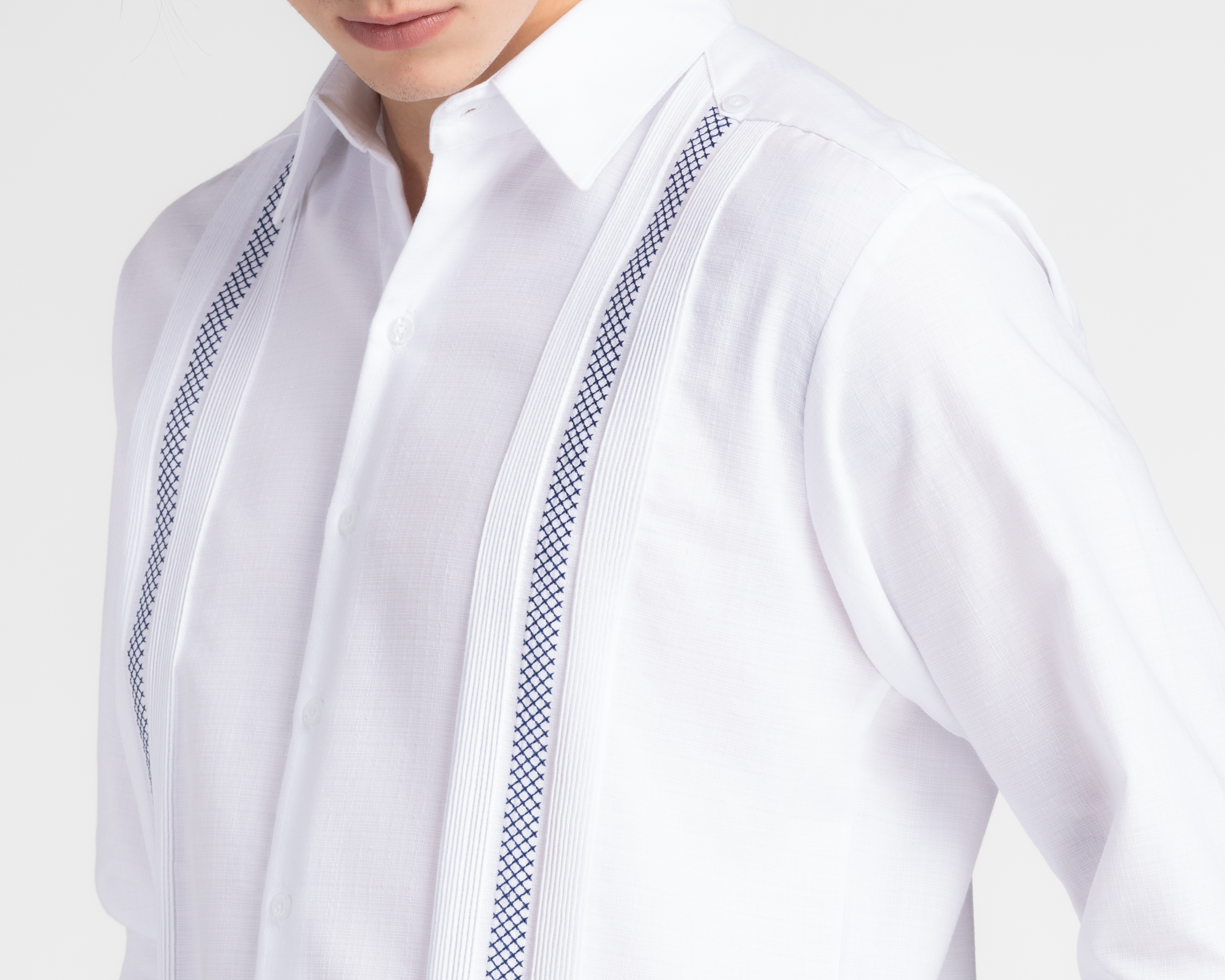 Foto 4 pulgar | Foto 3 | Camisa de Moda Meridanas Regular Lisa