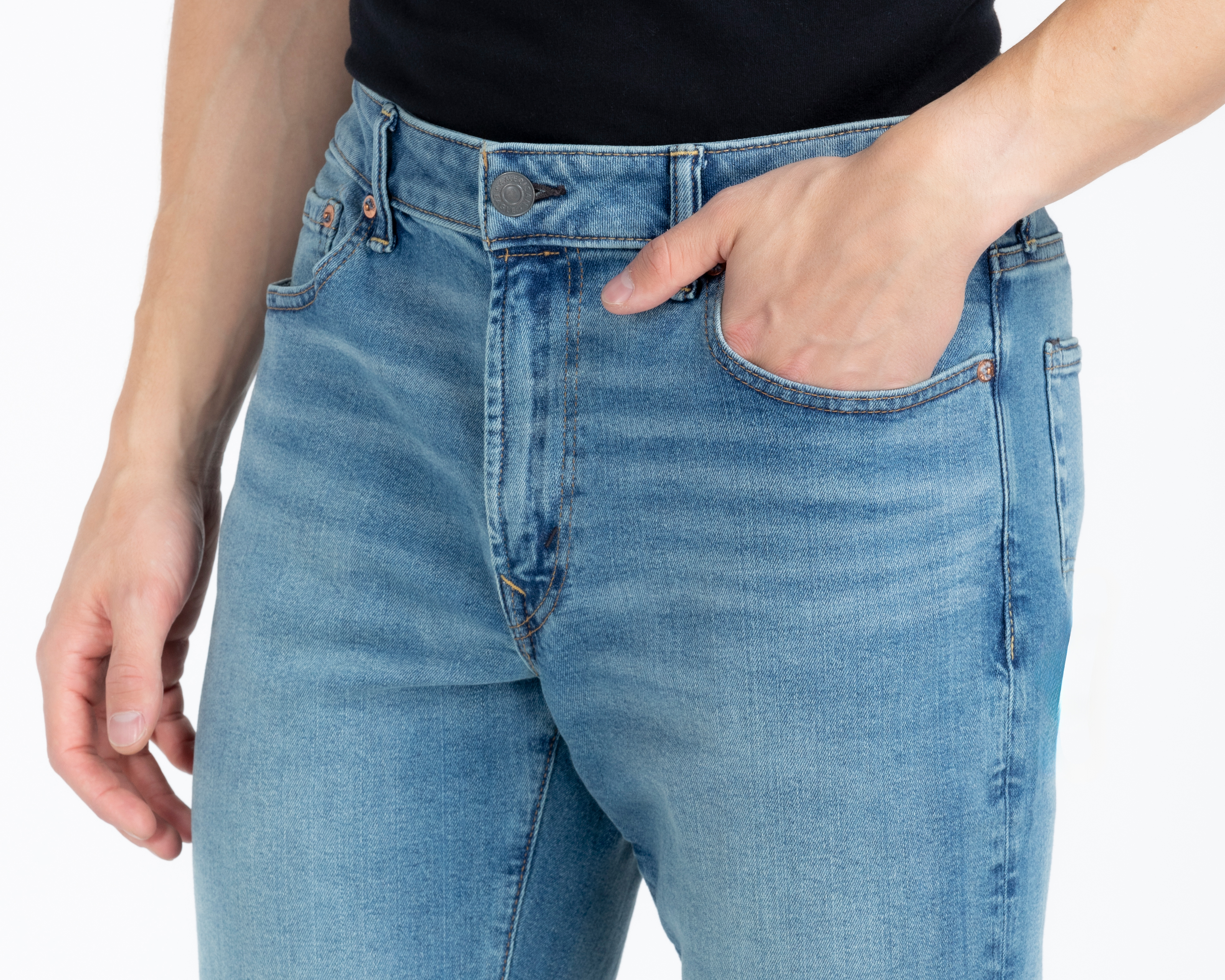 Foto 3 | Foto 3 | Jeans Original Straight American Eagle Medium Clean para Hombre