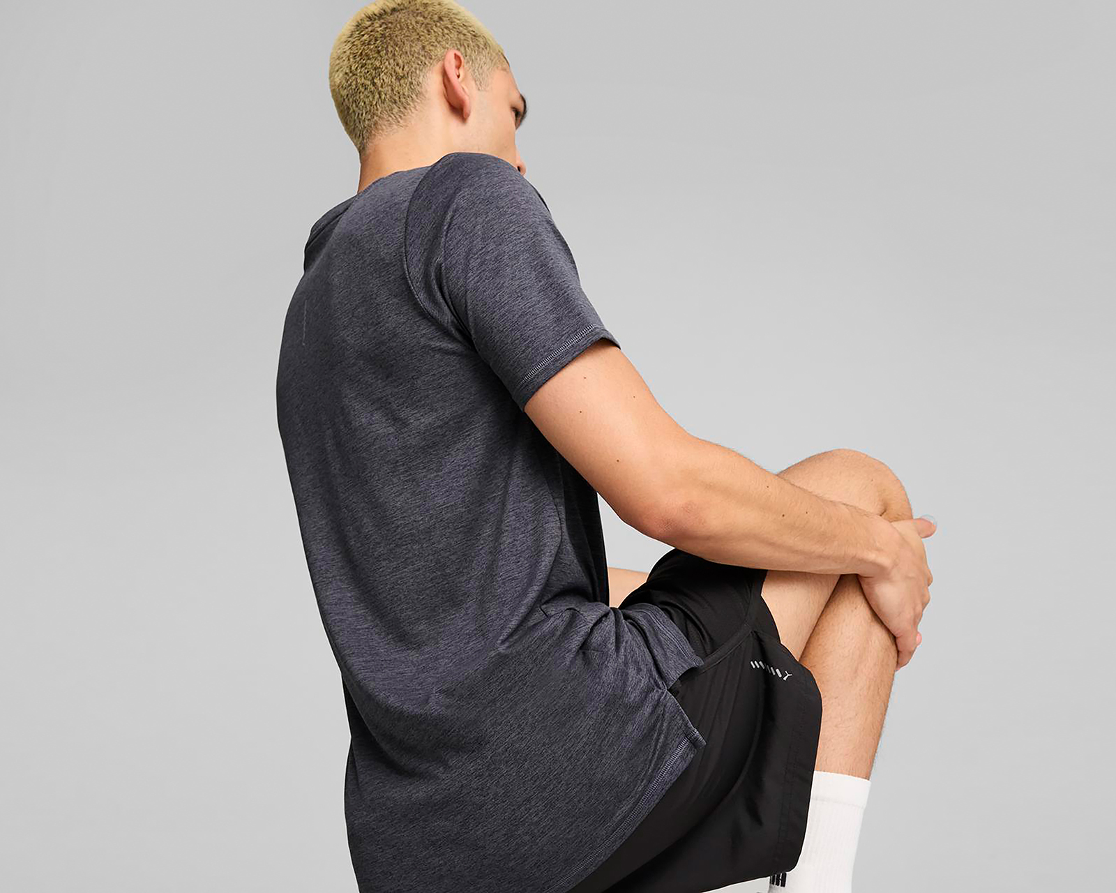 Foto 5 pulgar | Foto 4 | Playera para Correr Puma Run Favorite Heather DryCell para Hombre