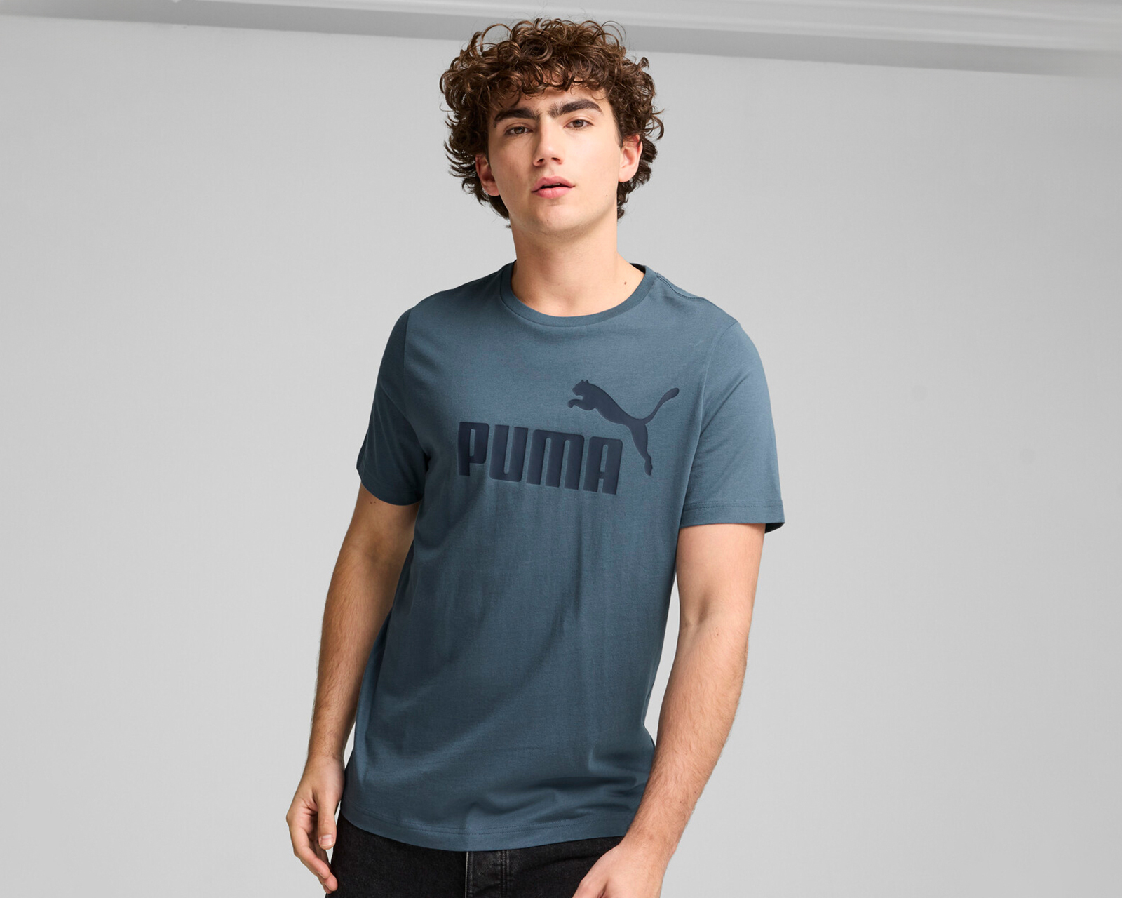 Foto 3 | Foto 3 | Playera Puma ESS Logo Tee para Hombre