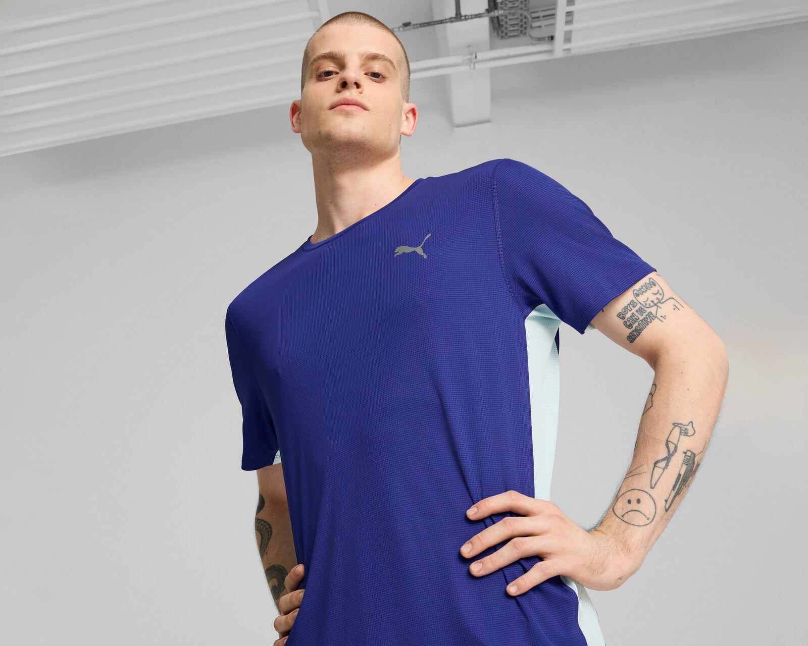 Foto 4 pulgar | Foto 3 | Playera de Entrenamiento Puma Run Favorite Velocity para Hombre