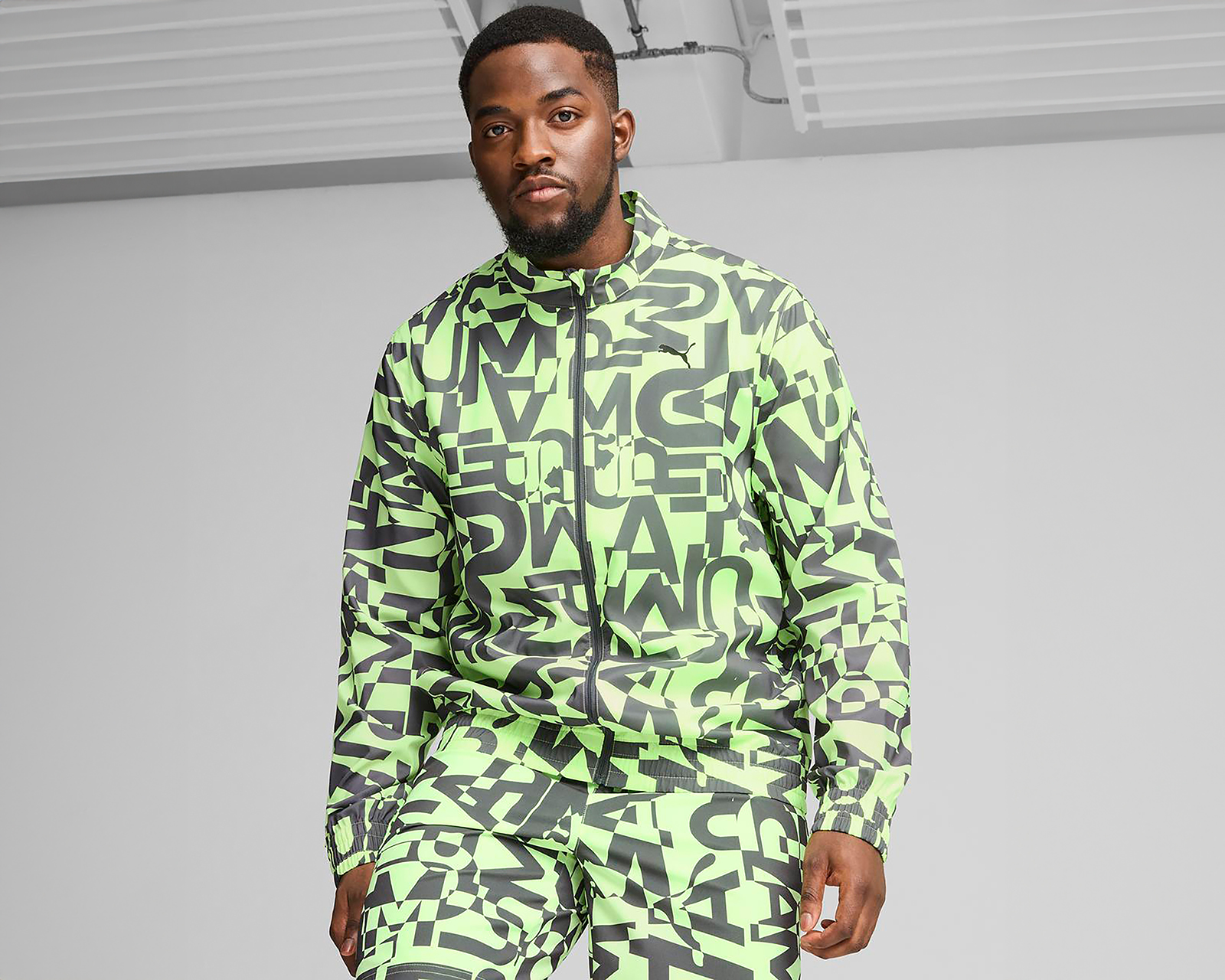 Foto 4 pulgar | Foto 3 | Chamarra de Entrenamiento Puma All-Over Print Drycell para Hombre