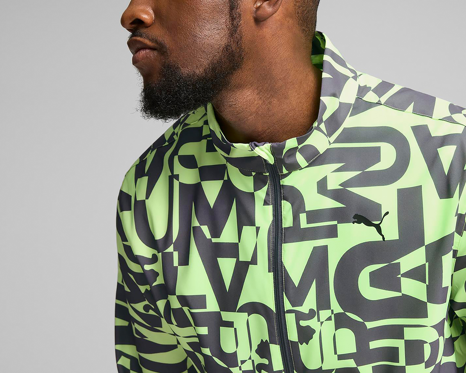 Foto 6 pulgar | Foto 5 | Chamarra de Entrenamiento Puma All-Over Print Drycell para Hombre