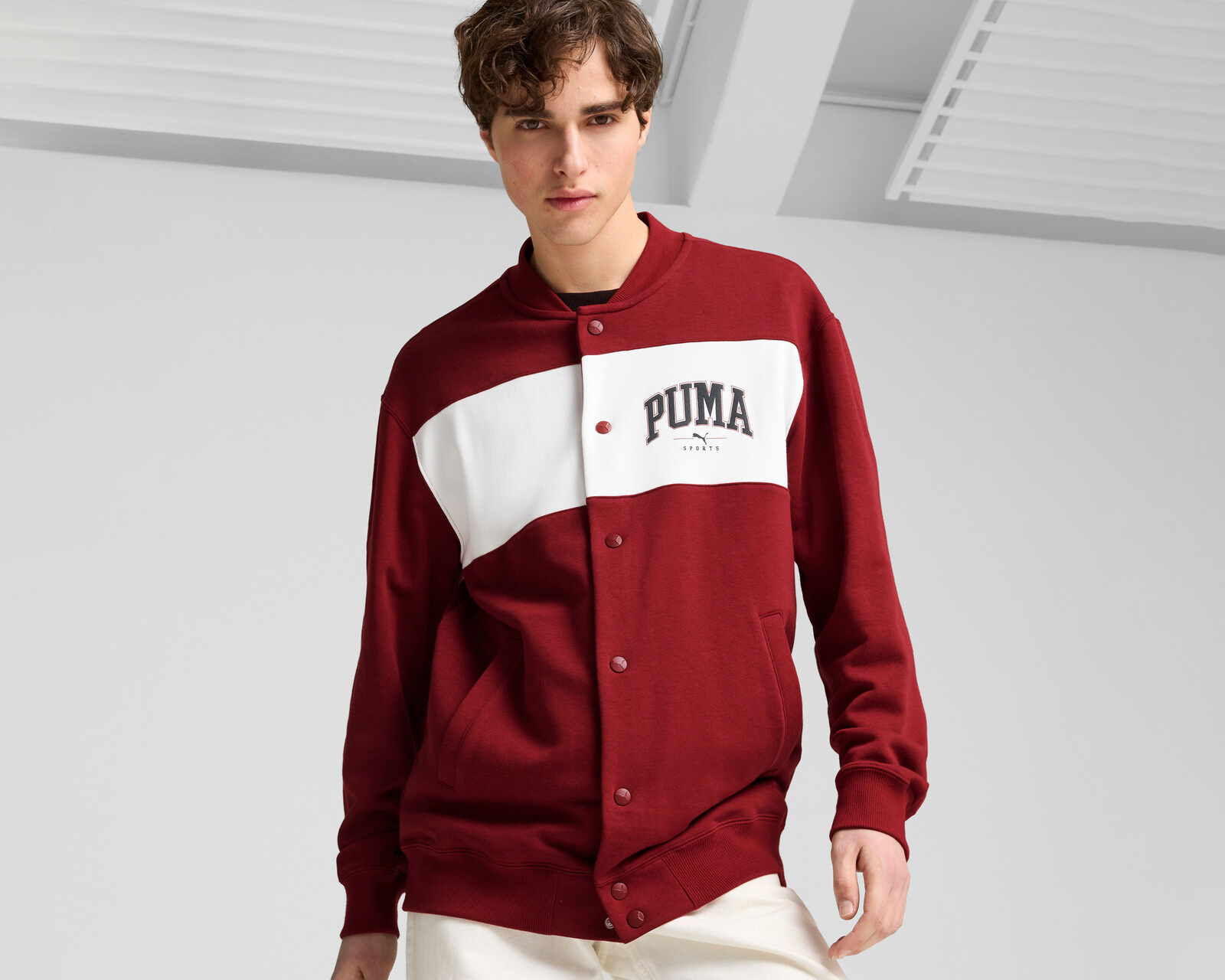 Foto 4 pulgar | Foto 3 | Sudadera Puma SQUAD Bomber Jacket TR para Hombre