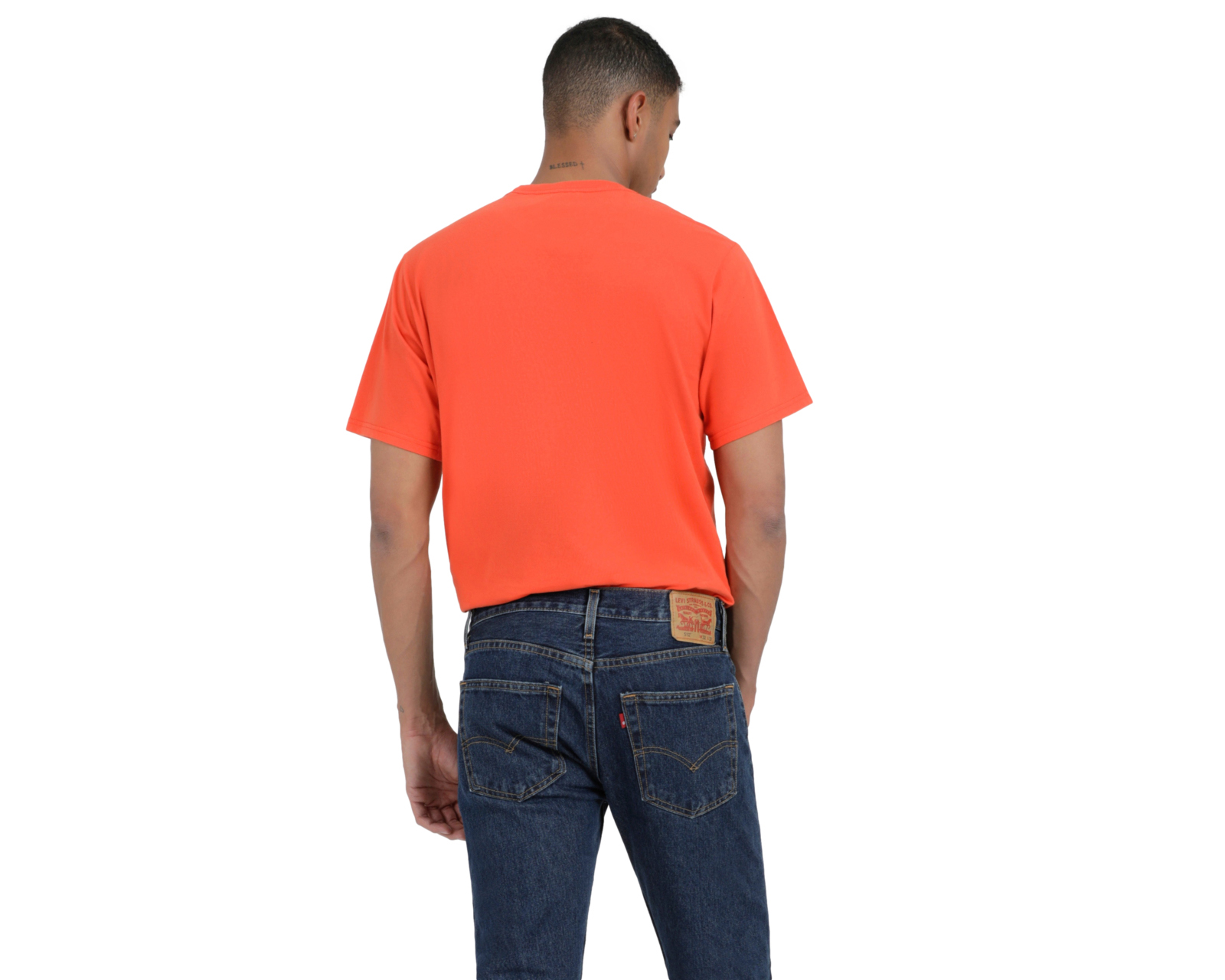 Foto 4 pulgar | Foto 3 | Playera Levi's Cuello Redondo