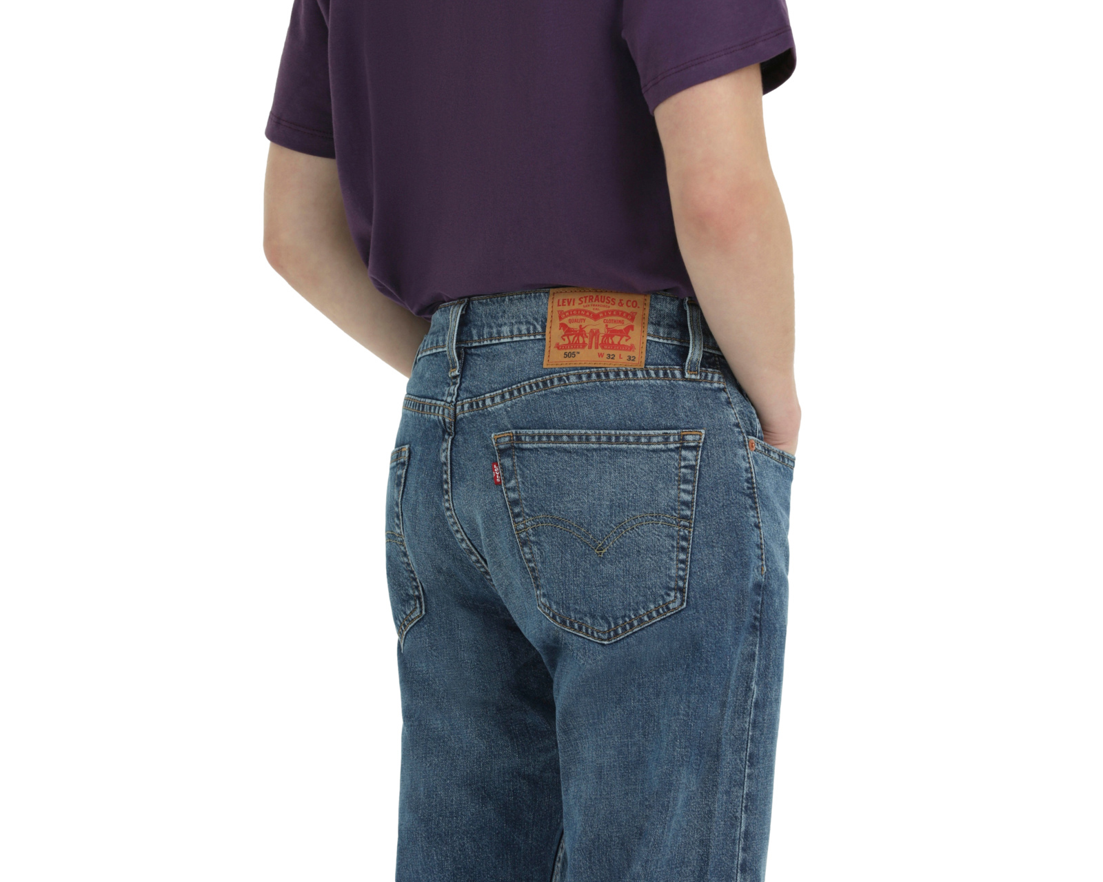 Foto 5 pulgar | Foto 4 | Jeans Regular Levi's 505 para Hombre