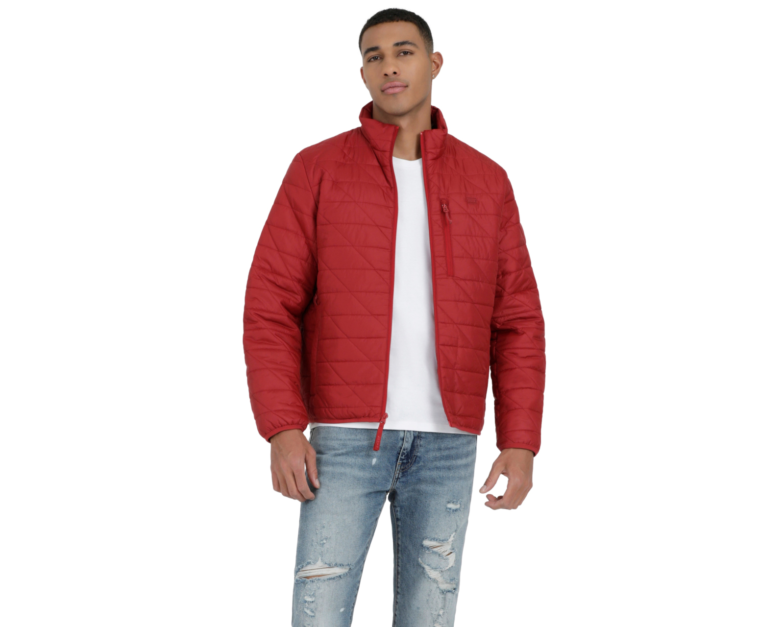 Foto 2 pulgar | Foto 1 | Chamarra Levi's Capitonada