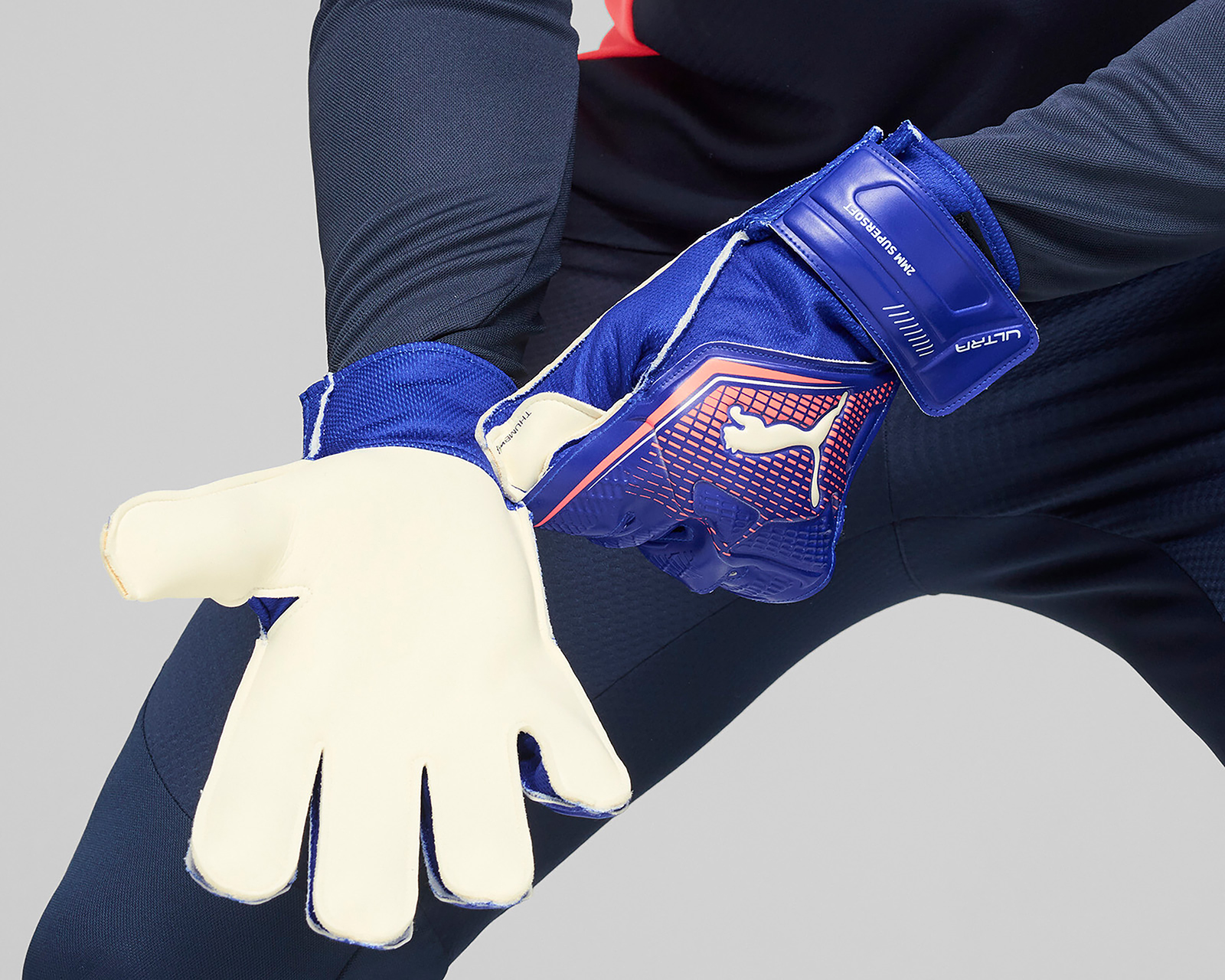 Foto 5 pulgar | Foto 4 | Guantes de Portero para Futbol Puma Ultra Play RC Azules