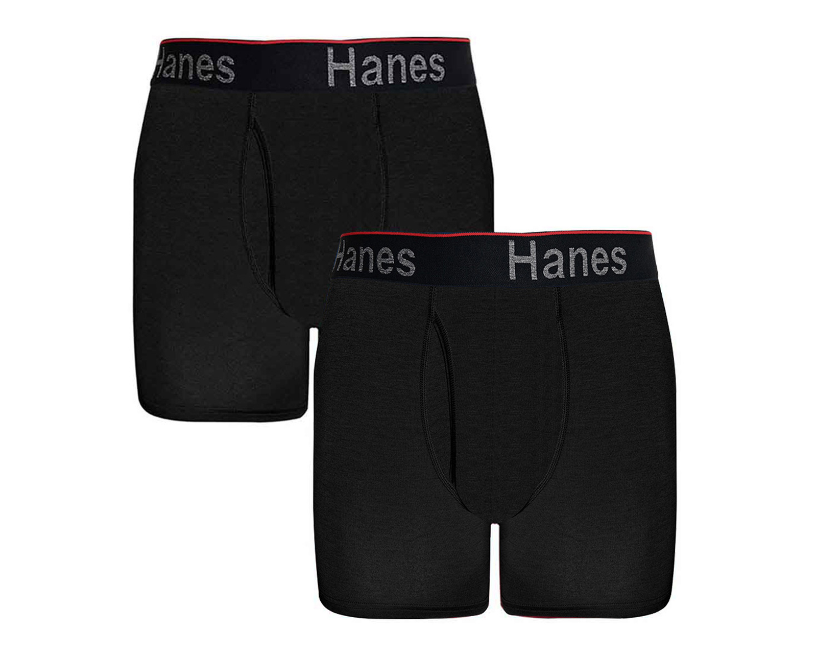 Foto 2 pulgar | Foto 1 | Bóxer Corto Hanes 2 Piezas
